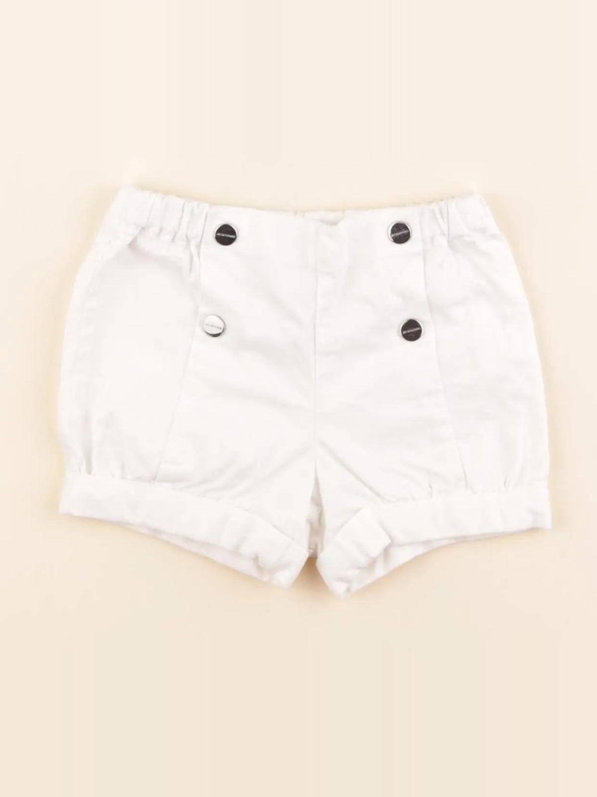 Jacadi - short blanc - 6 mois