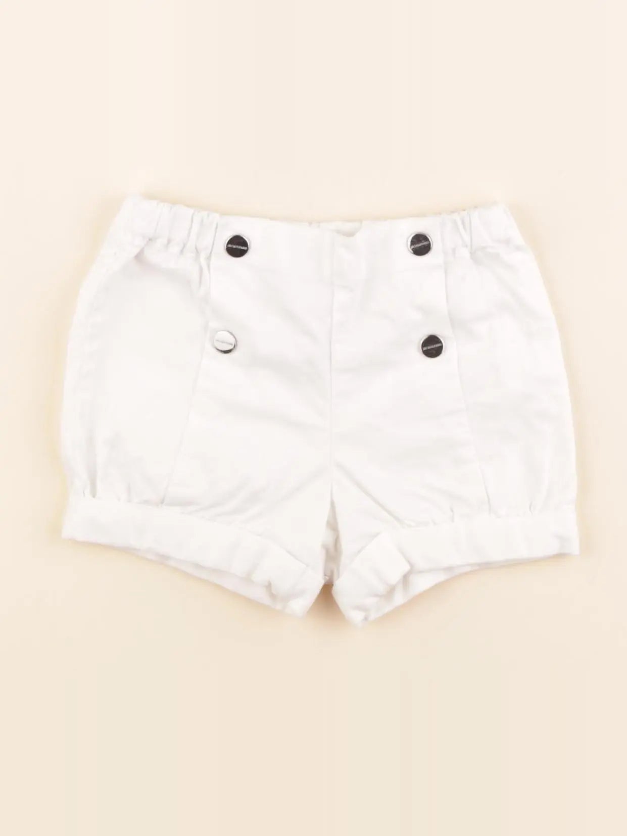 Jacadi - short blanc - 6 mois