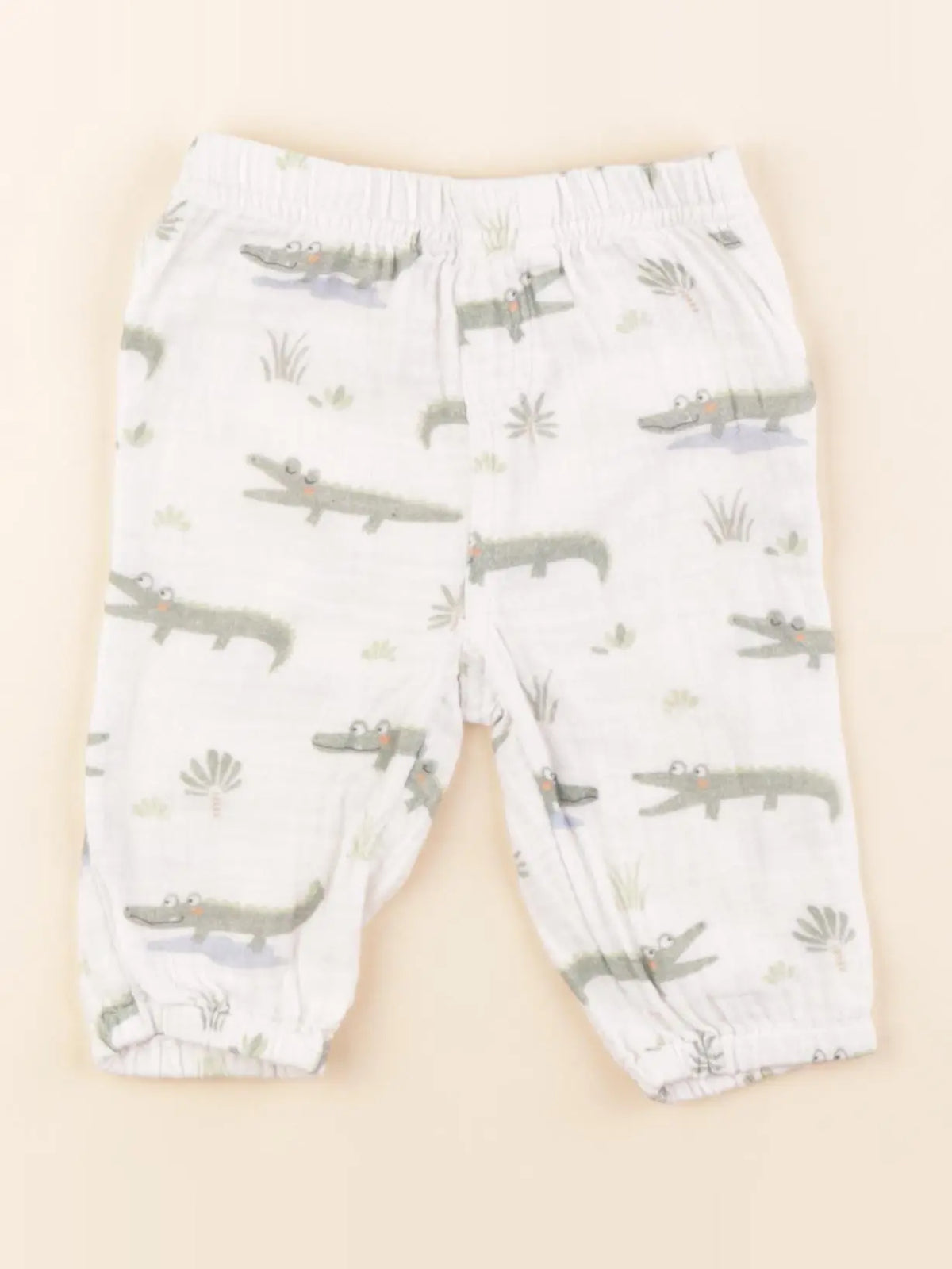 Boutchou - pantalon blanc - 3 mois