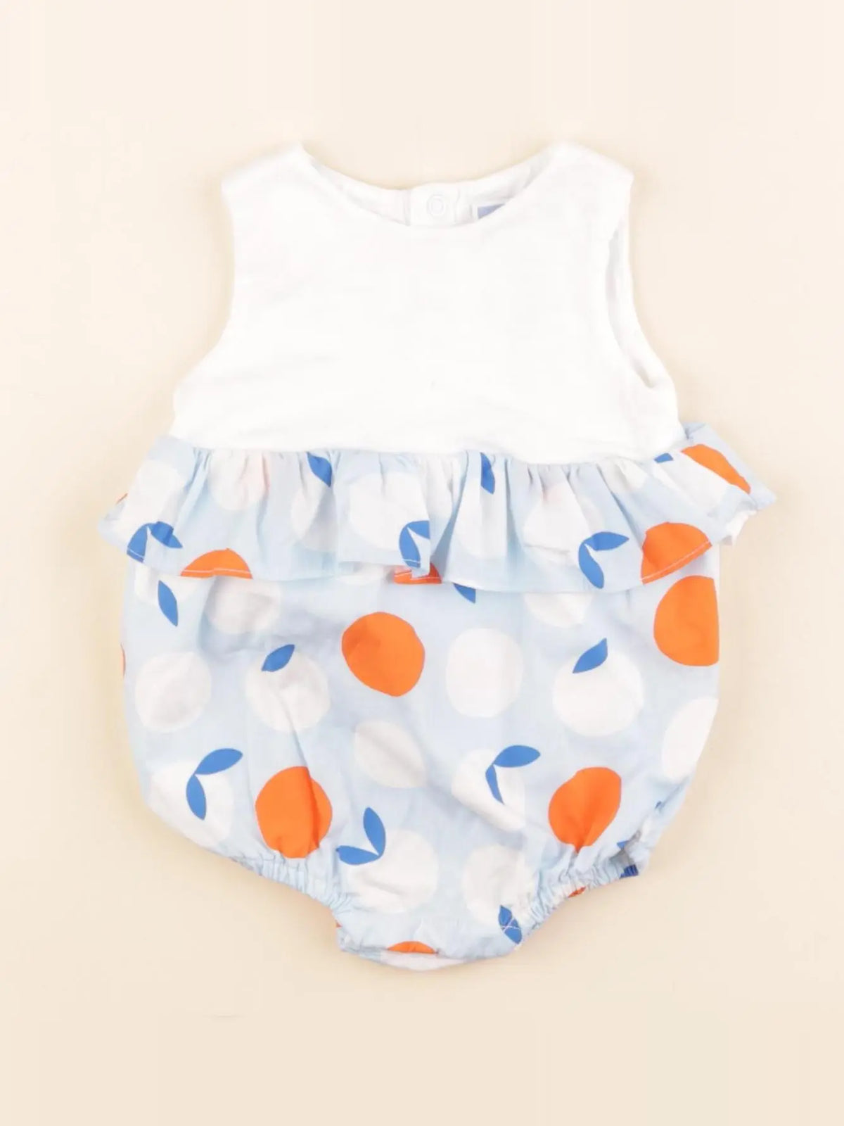 Jacadi - combinaison bleu - 3 mois
