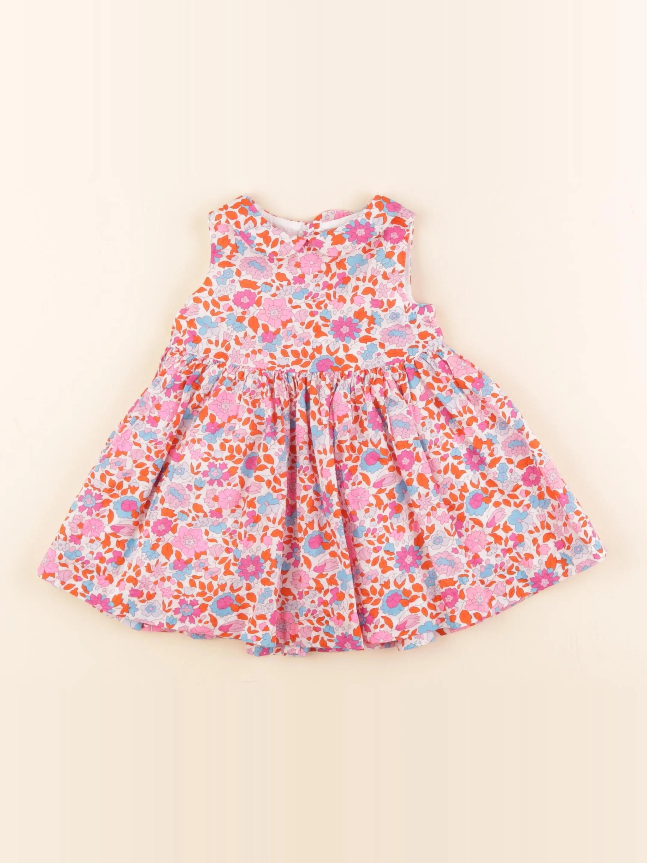 Jacadi - robe liberty rose - 12 mois