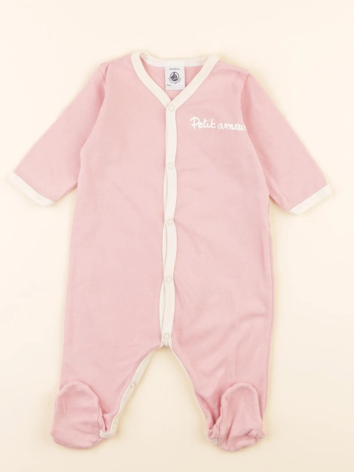 Pyjama coton rose