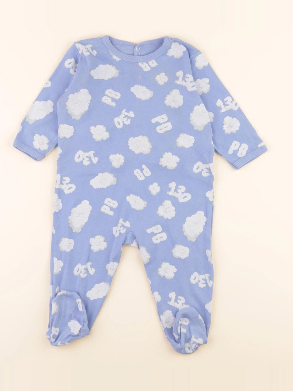Pyjama coton bleu