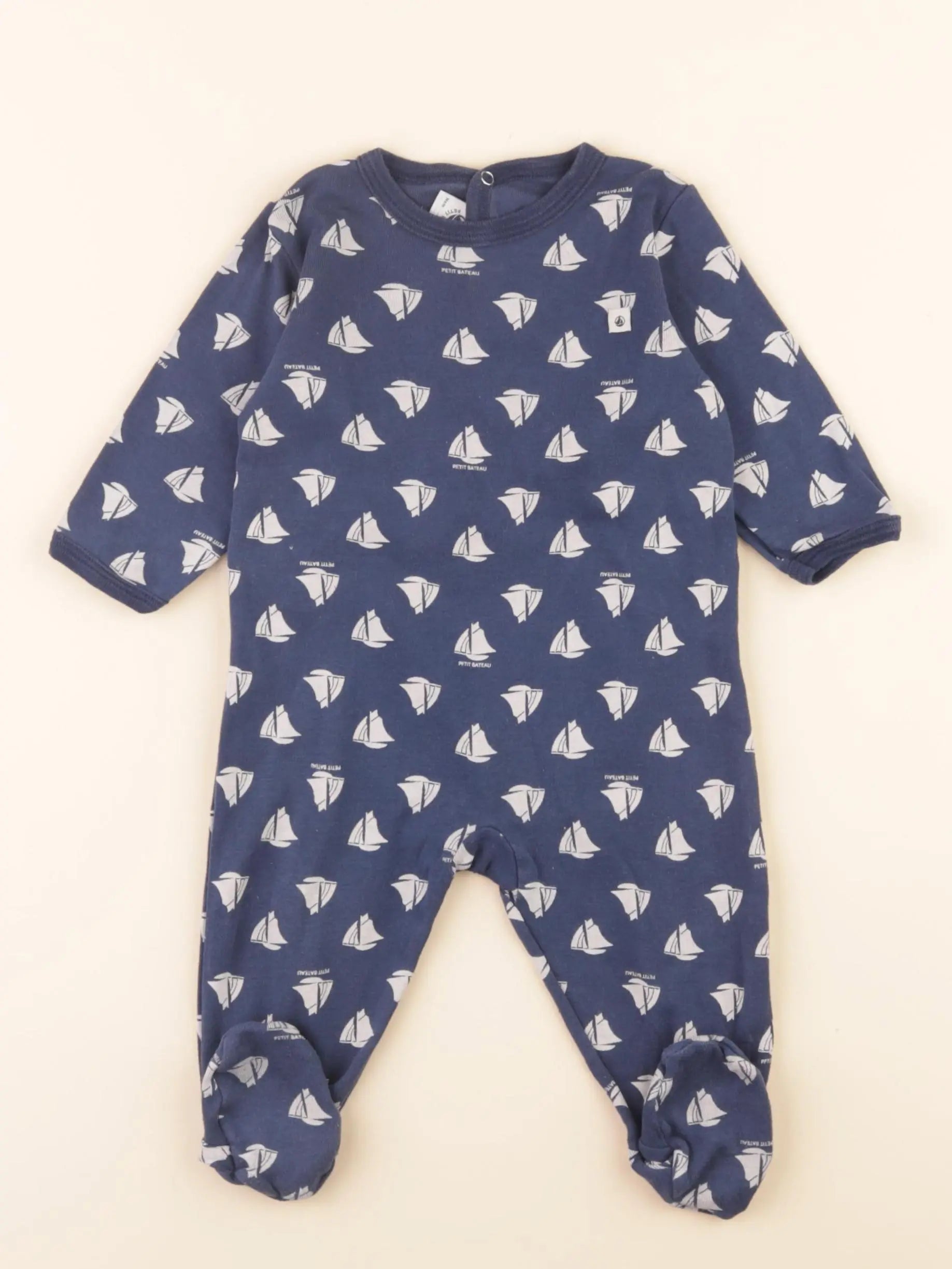 Pyjama coton bleu