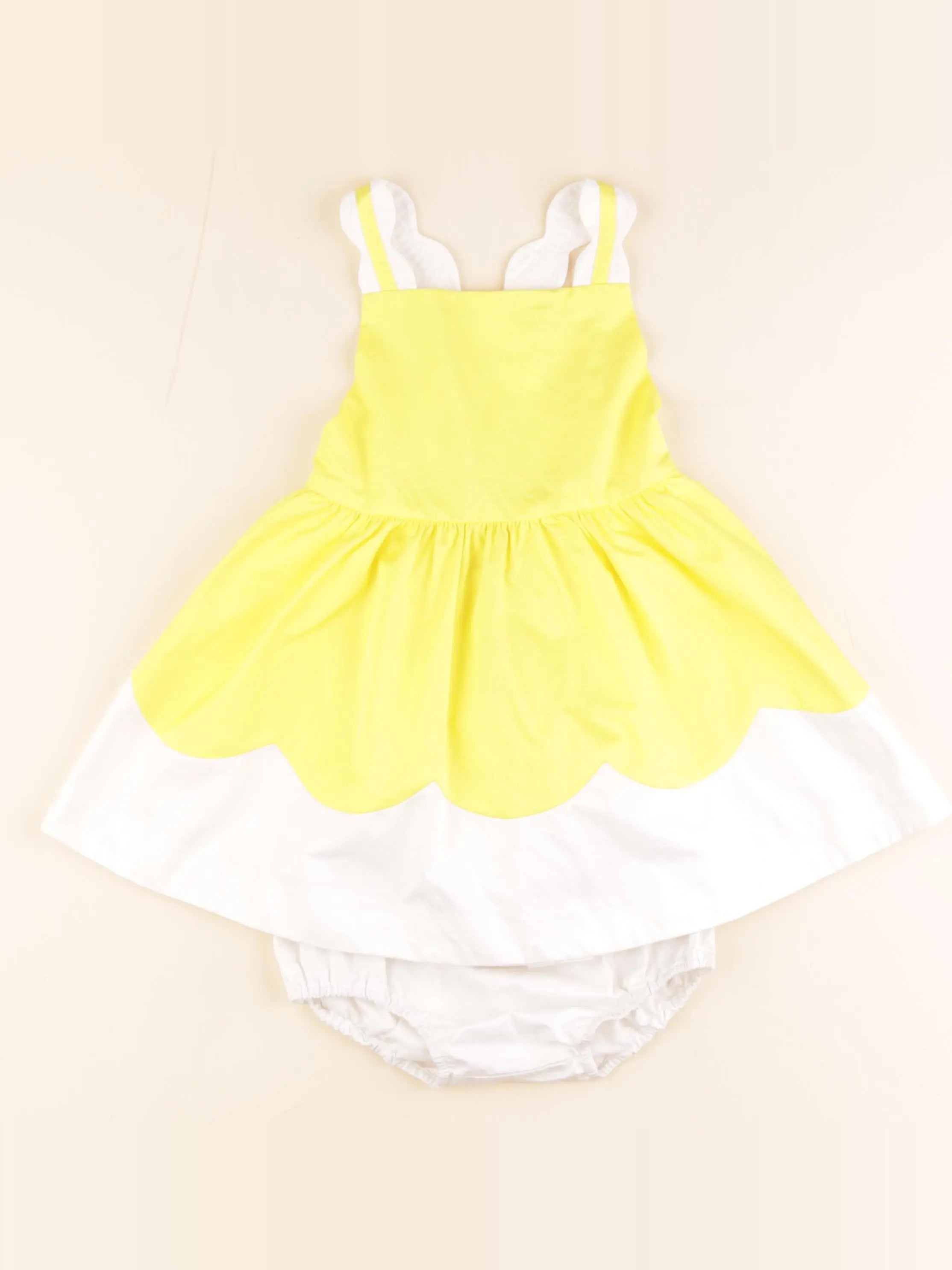 Jacadi - robe jaune - 24 mois
