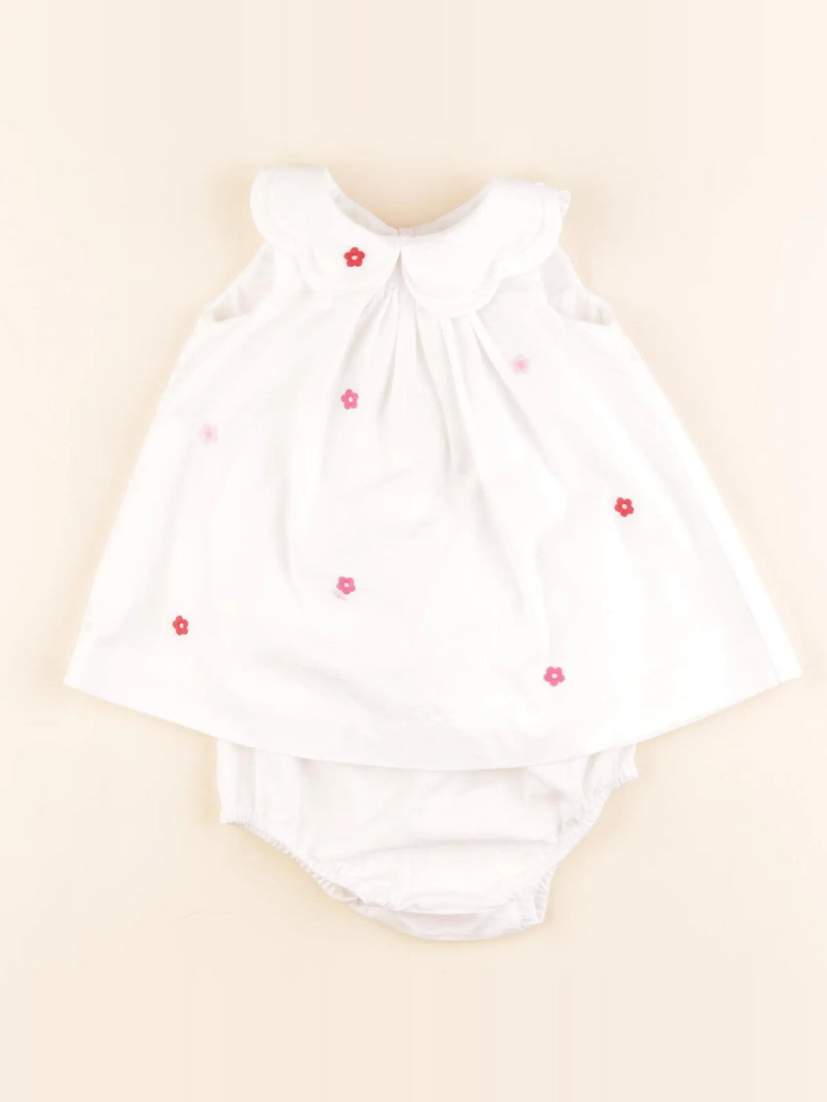 Jacadi - robe blanc - 3 mois