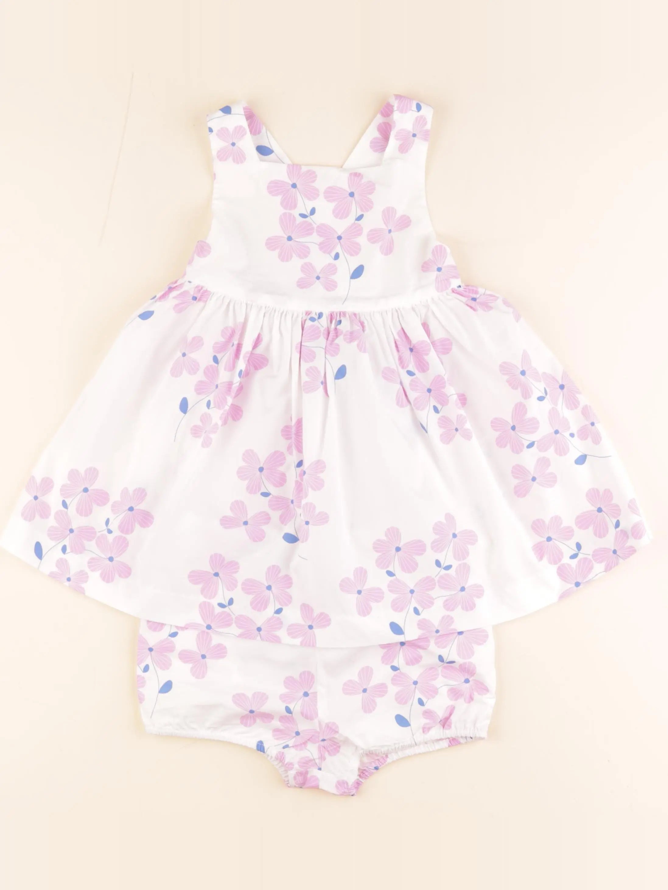 Jacadi - robe violet - 24 mois