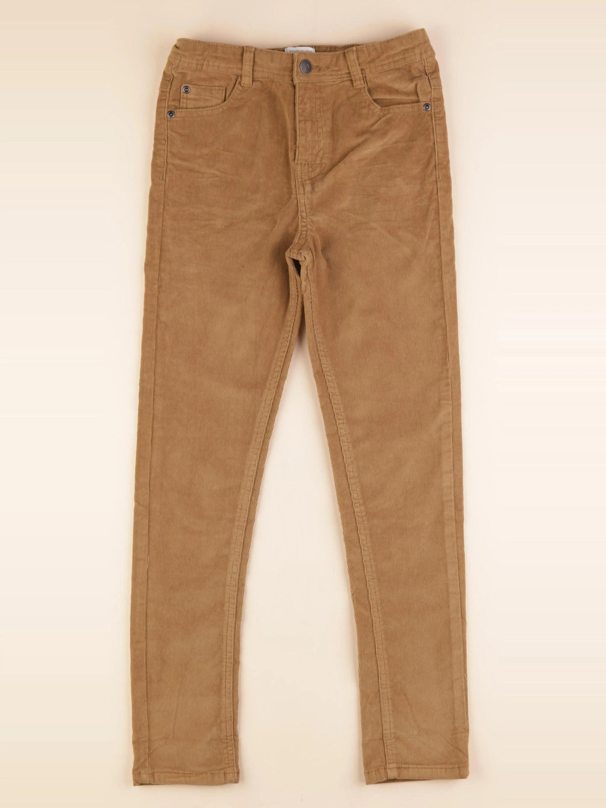Vertbaudet - pantalon marron - 10 ans