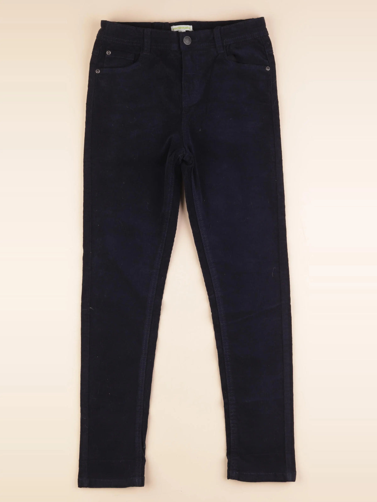 Vertbaudet - pantalon bleu - 10 ans