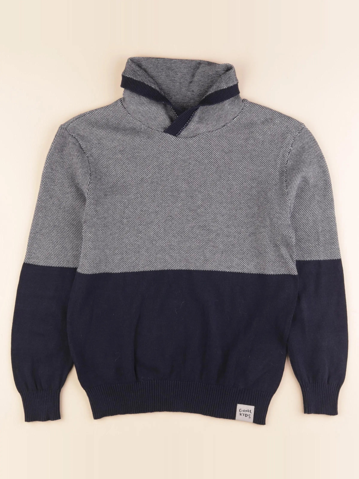 Vertbaudet - pull bleu - 12 ans