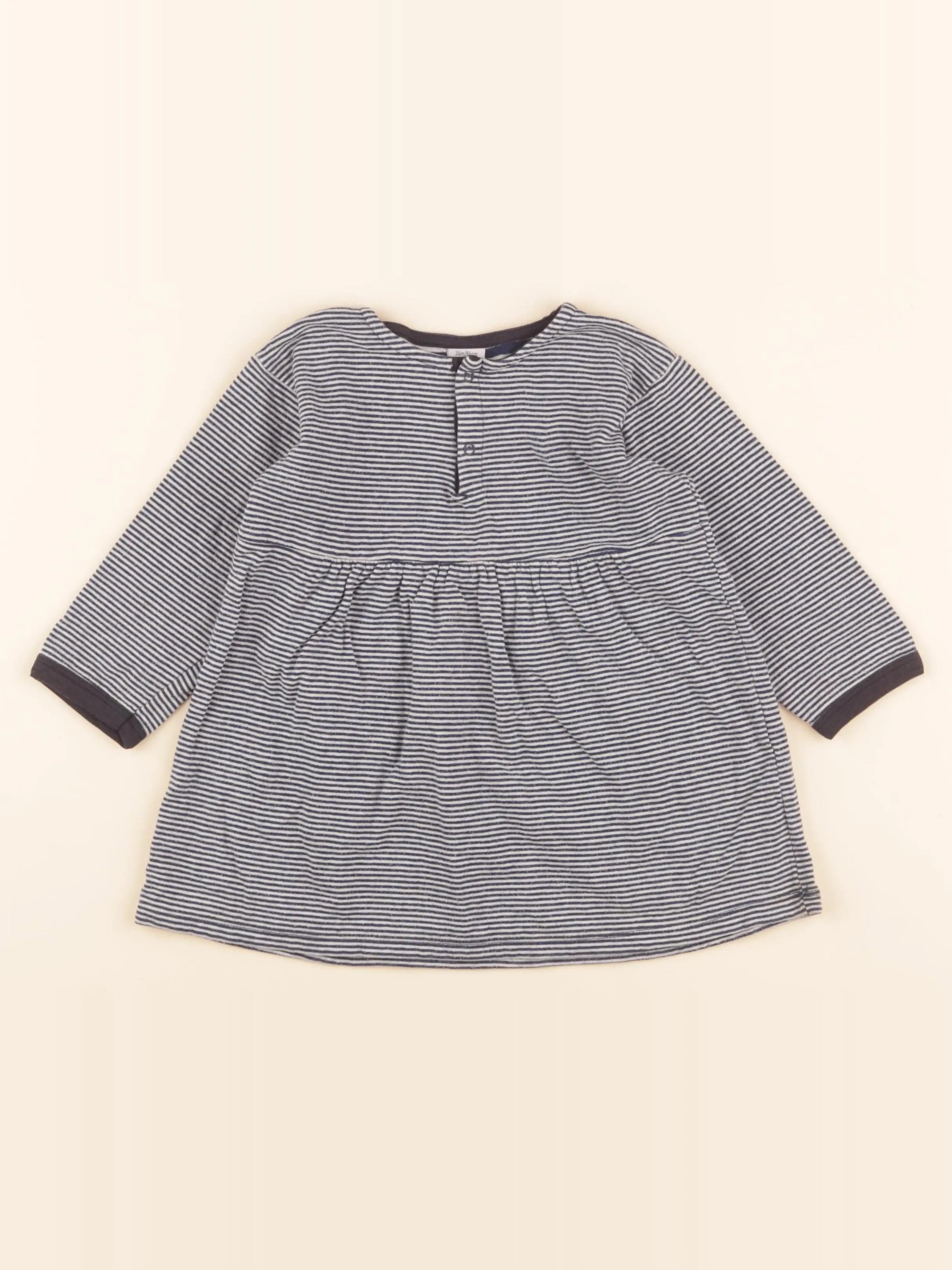 Robe bleu, blanc