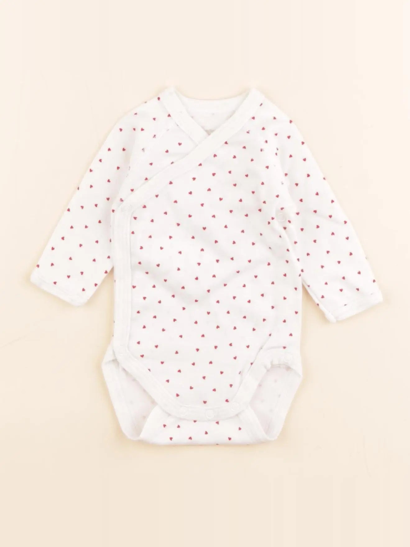 Petit Bateau - body blanc - 1 mois