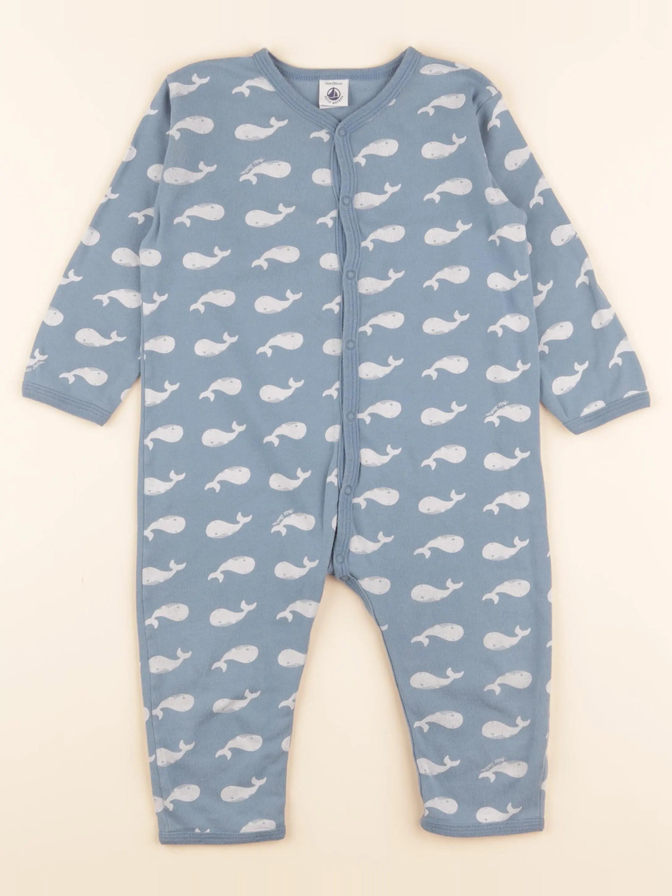 Pyjama coton bleu