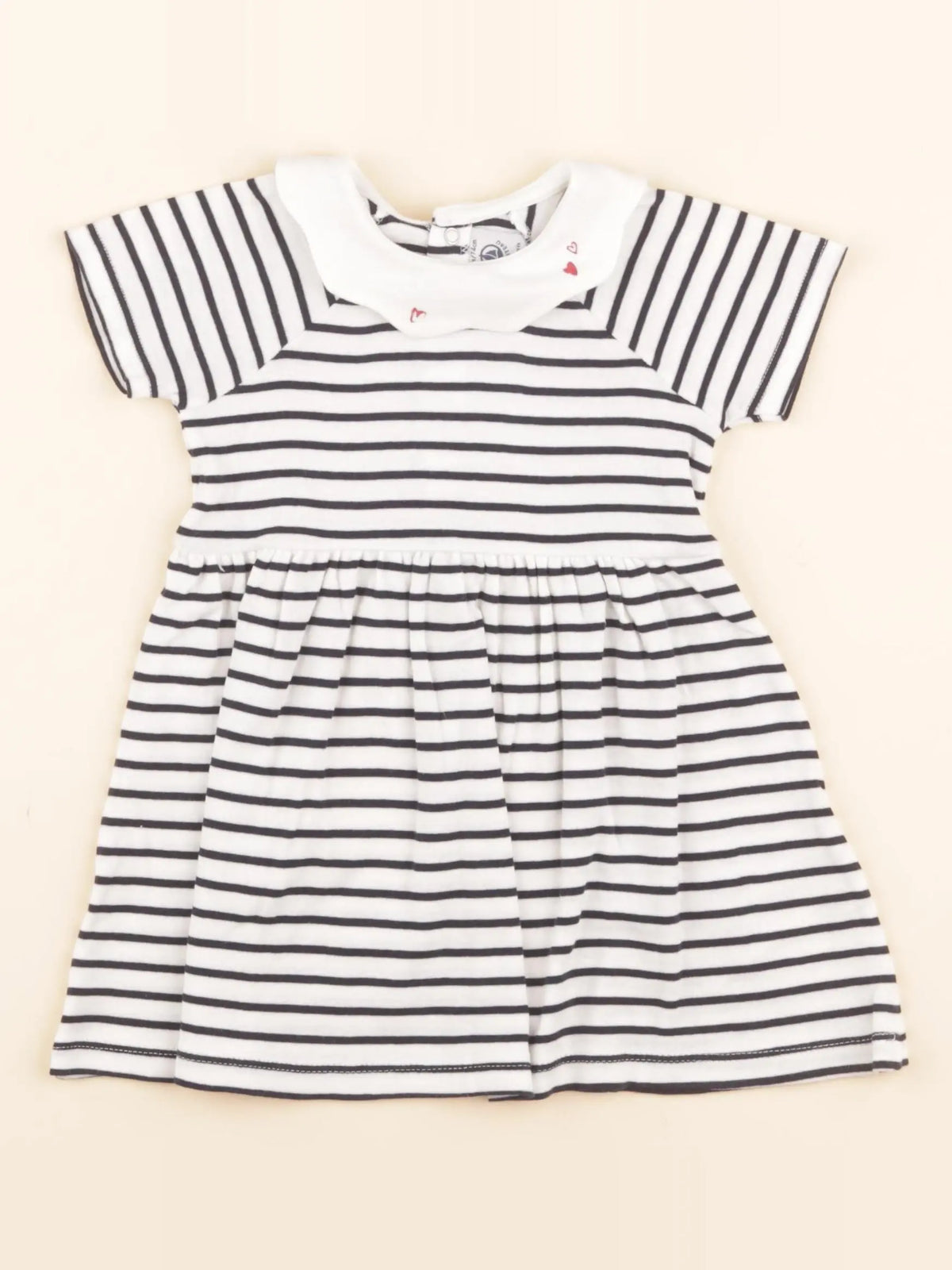 Robe blanc, bleu
