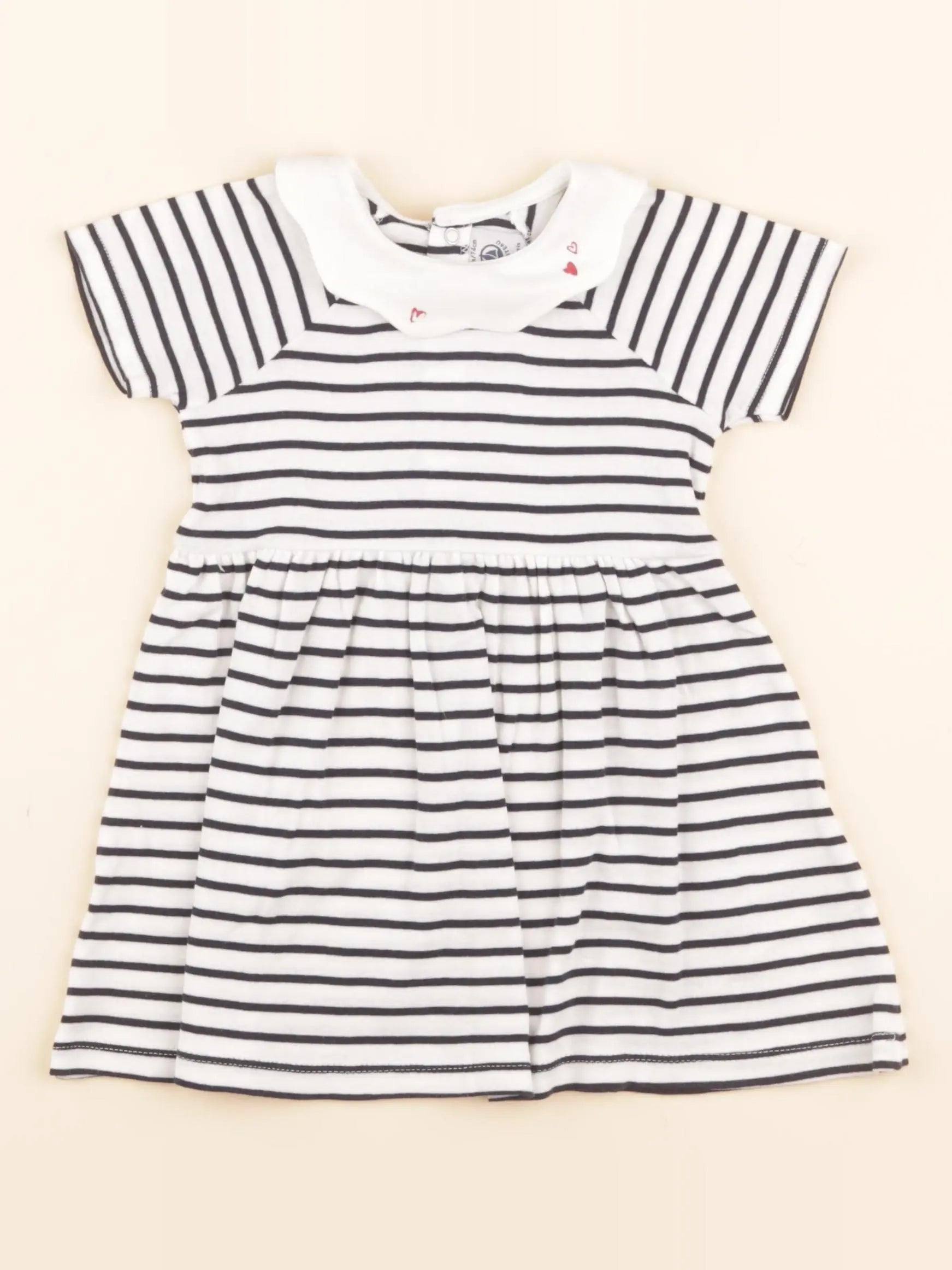 Robe blanc, bleu