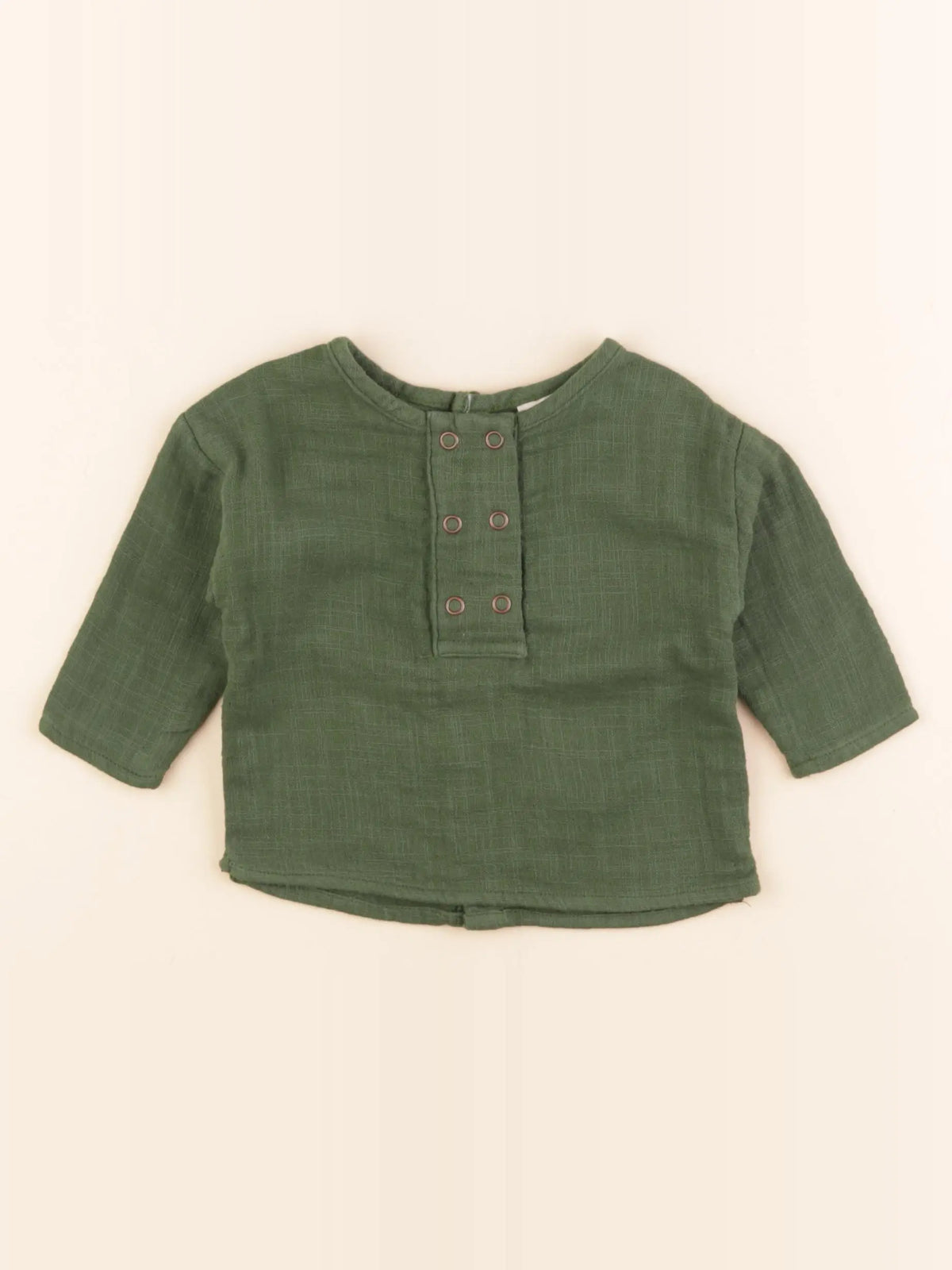 Studio Boheme - chemise vert - 6 mois