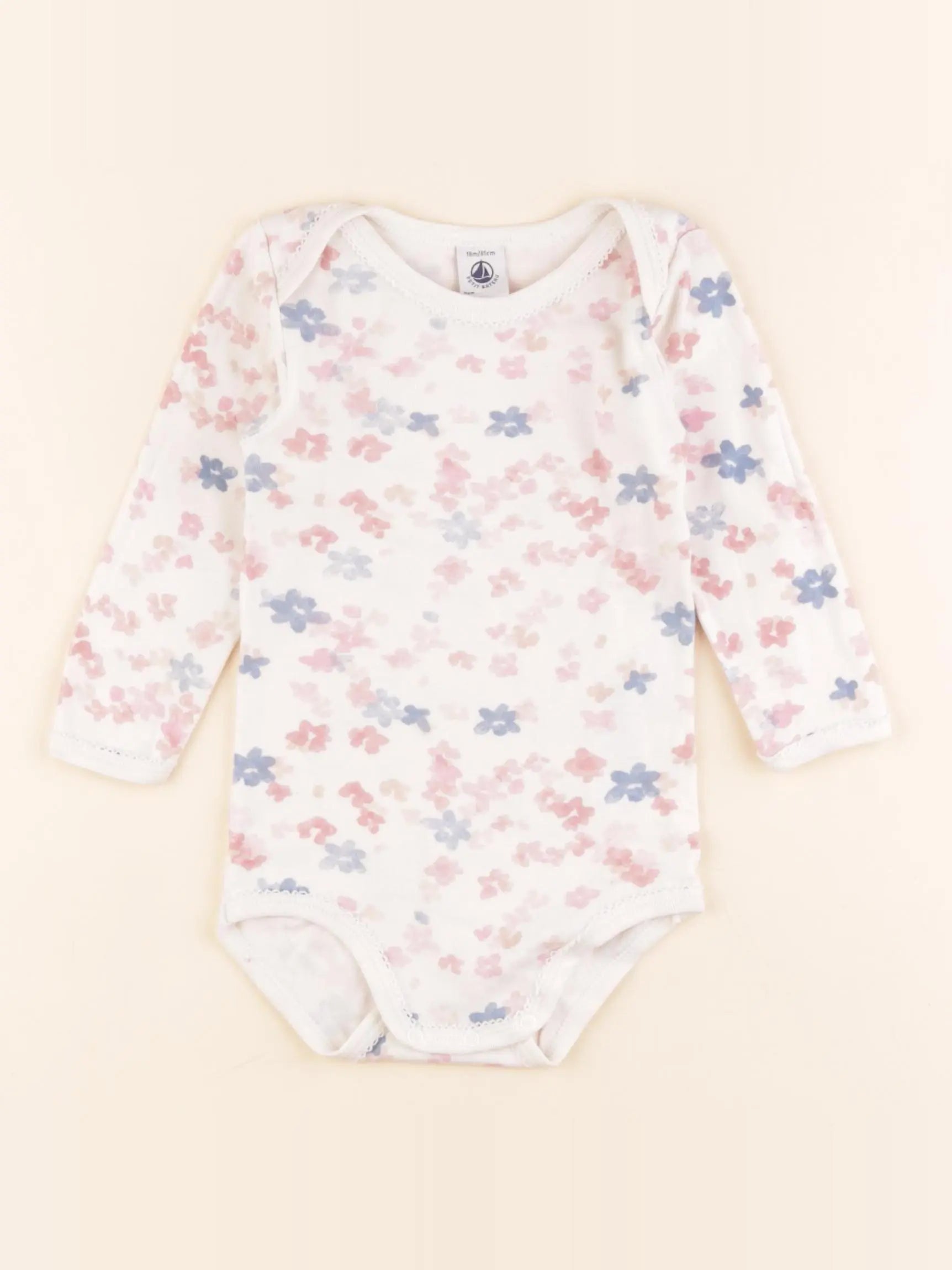 Petit Bateau - body multicolore - 18 mois