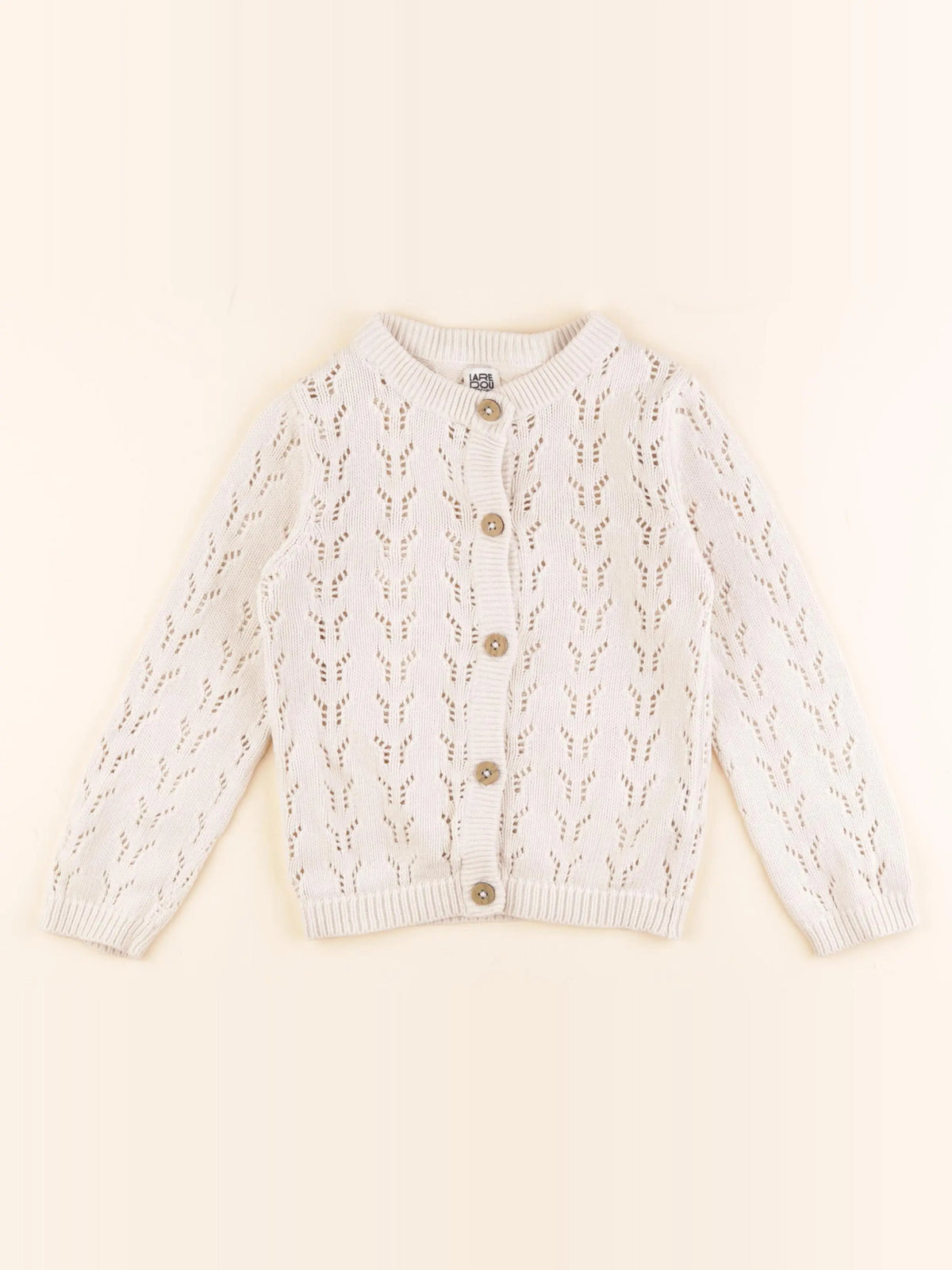 La Redoute - gilet beige - 6 ans