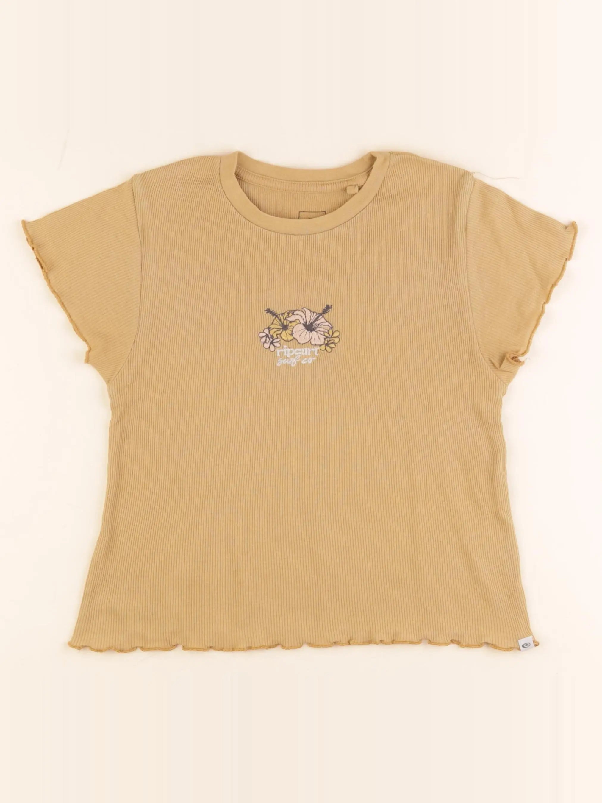 Rip curl - tee-shirt jaune - 12 ans