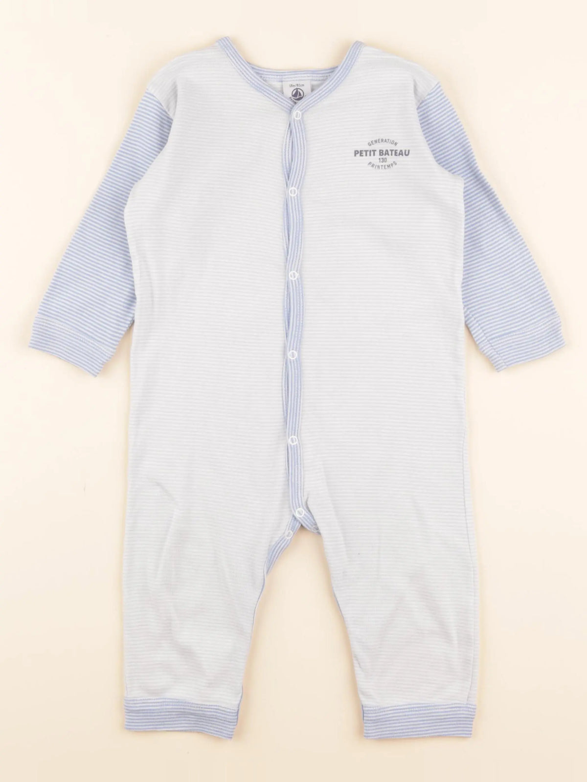 Pyjama coton bleu