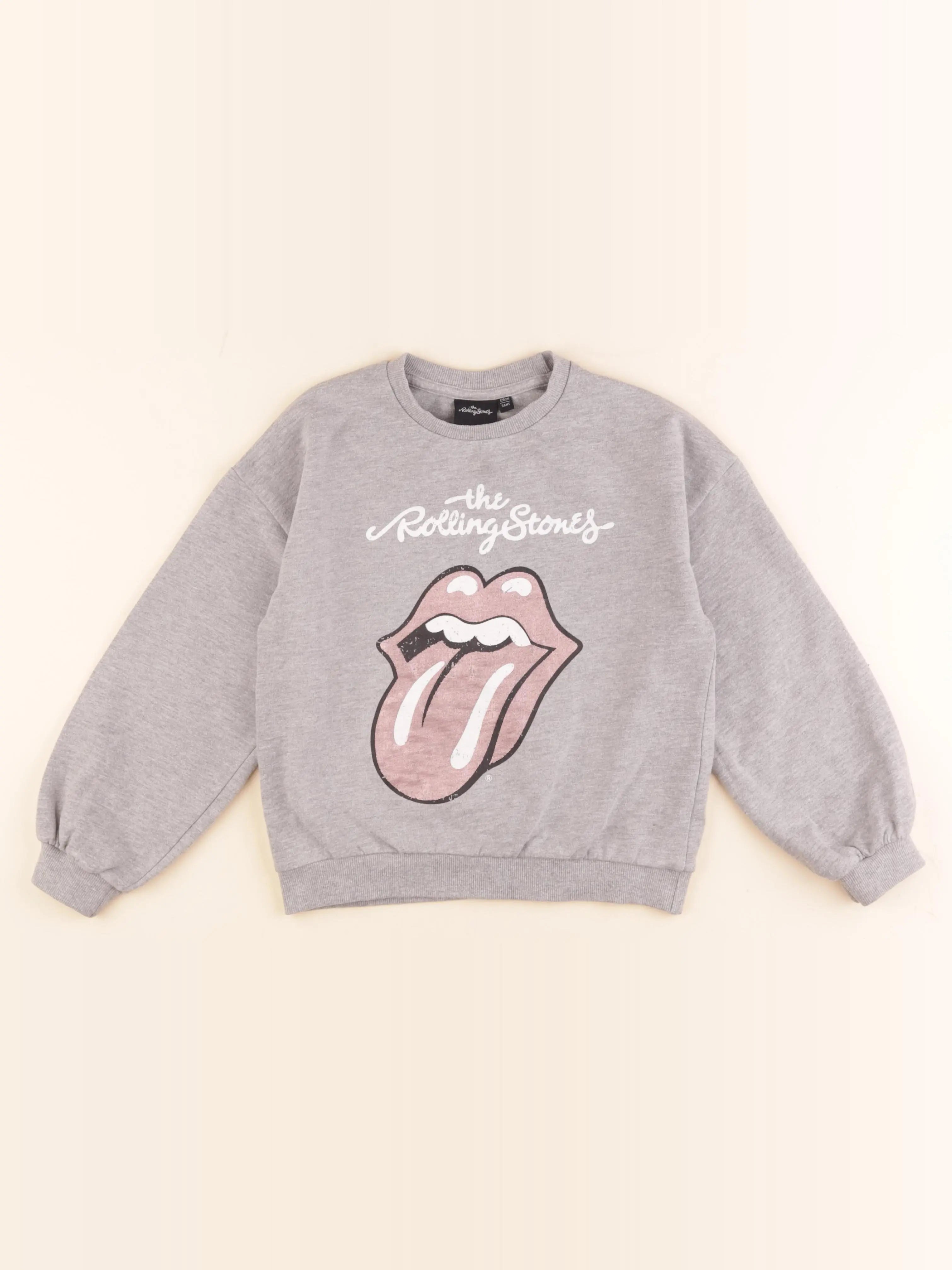 Vertbaudet - sweat gris - 8 ans