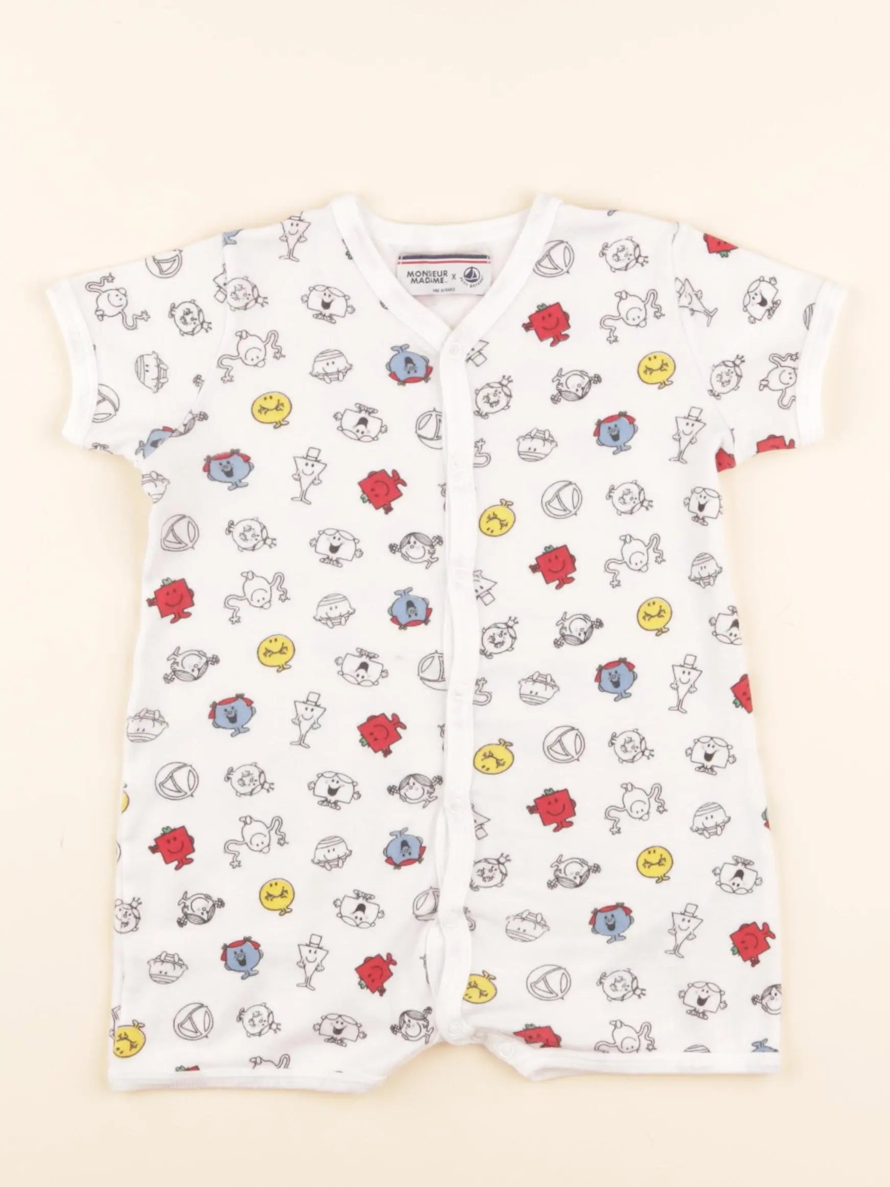Pyjama coton multicolore
