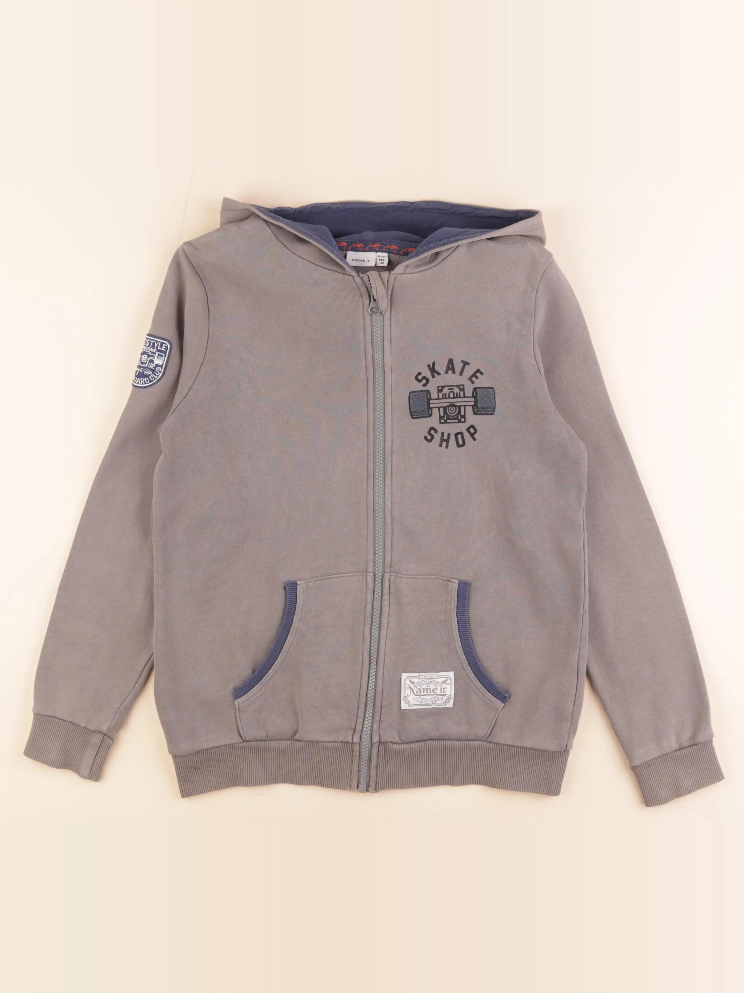 Name it - sweat taupe - 11/12 ans