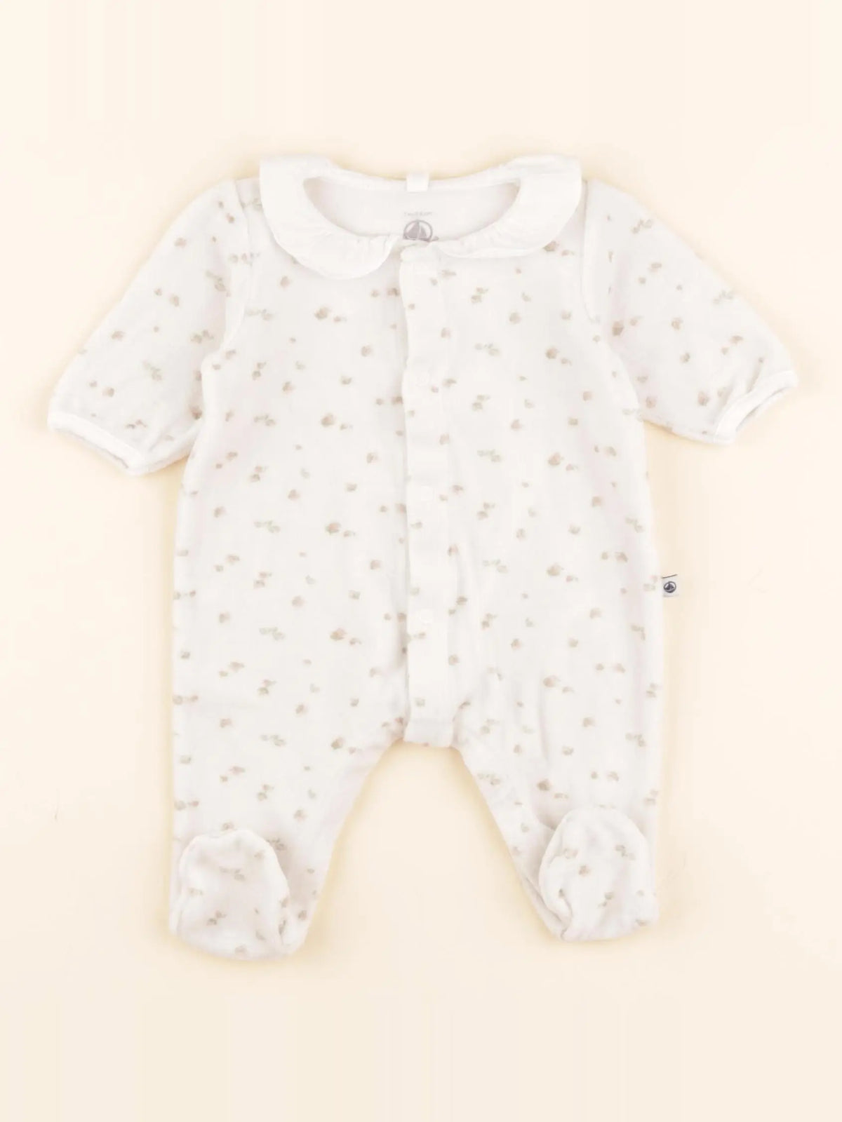 Pyjama velours blanc