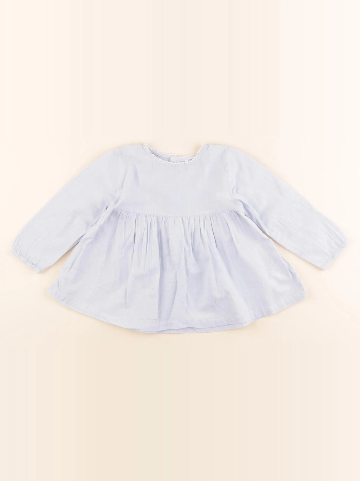 Boutchou - blouse bleu - 2 ans