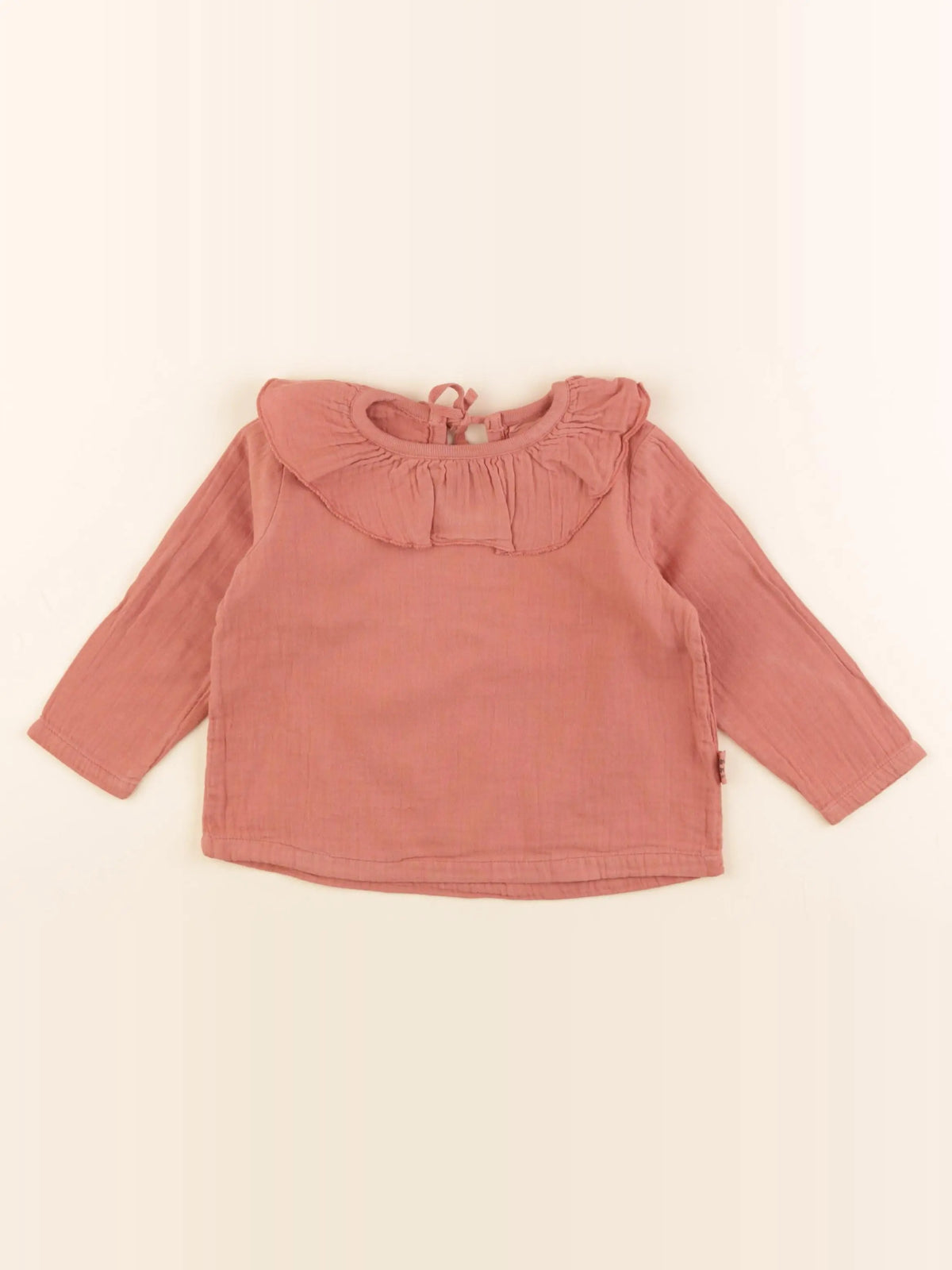 Moumout' - blouse orange - 1 an
