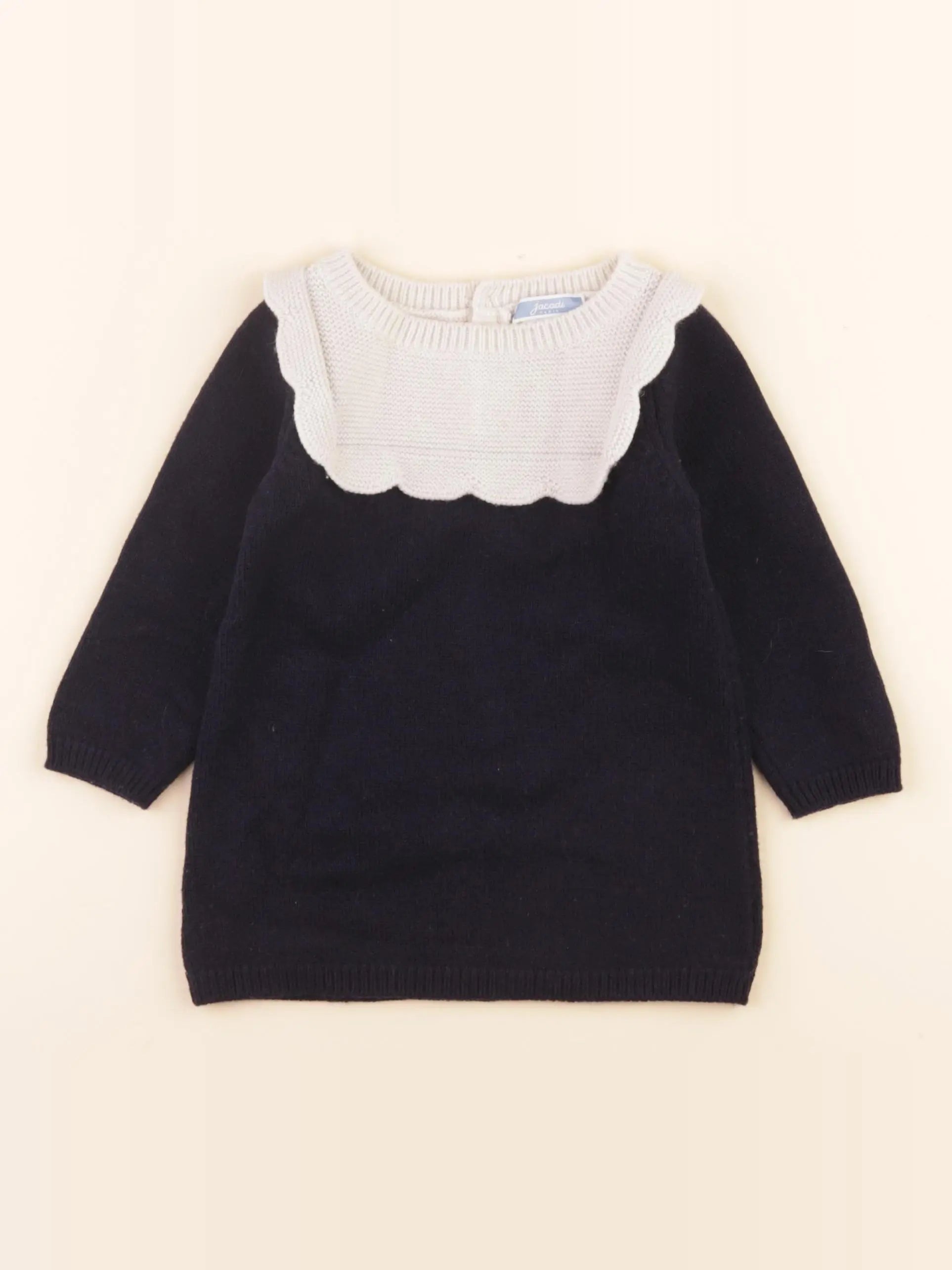 Jacadi - robe bleu, blanc - 18 mois