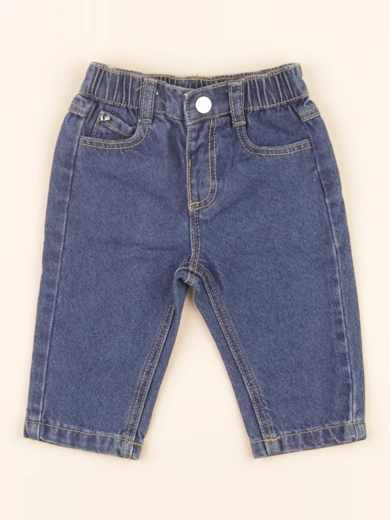 Jacadi - jean bleu - 6 mois