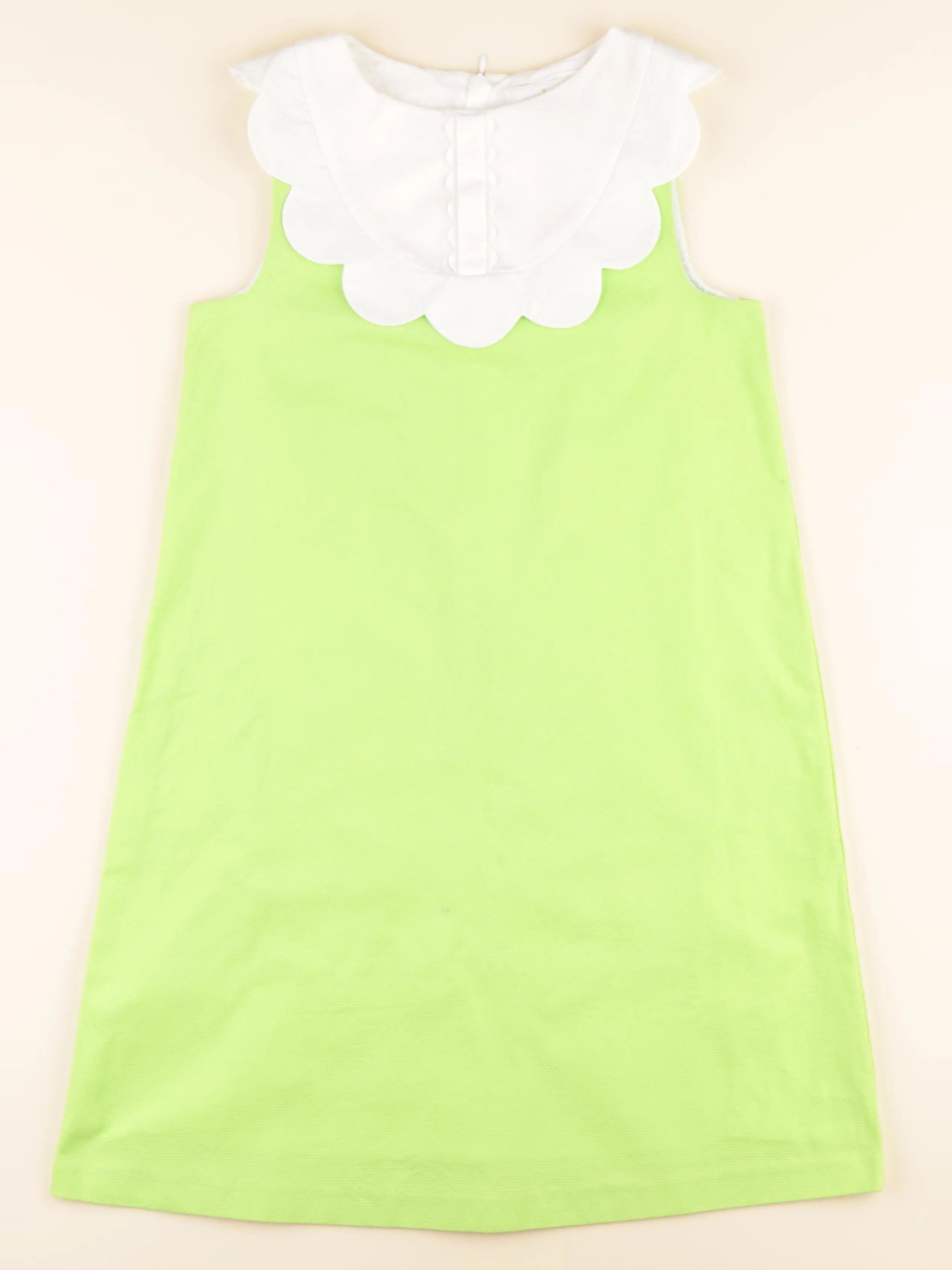 Jacadi - robe vert, blanc - 12 ans