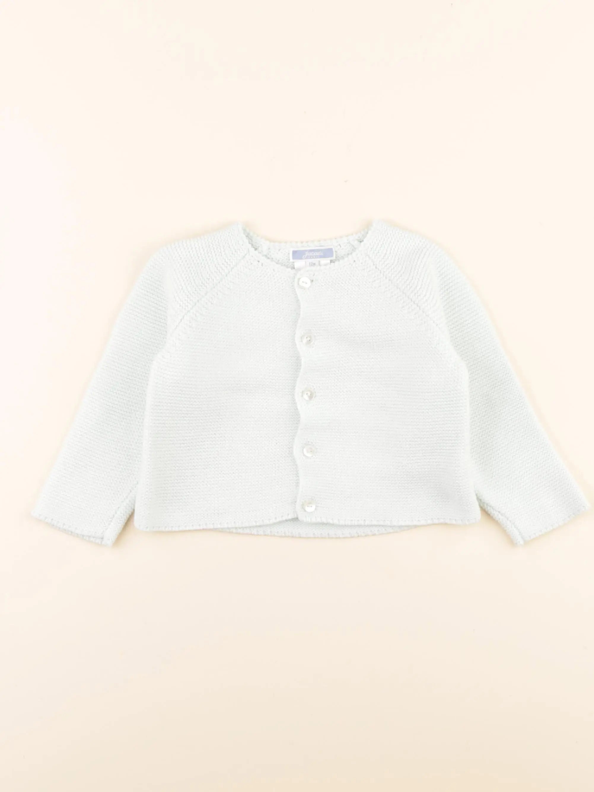 Jacadi - gilet vert - 12 mois