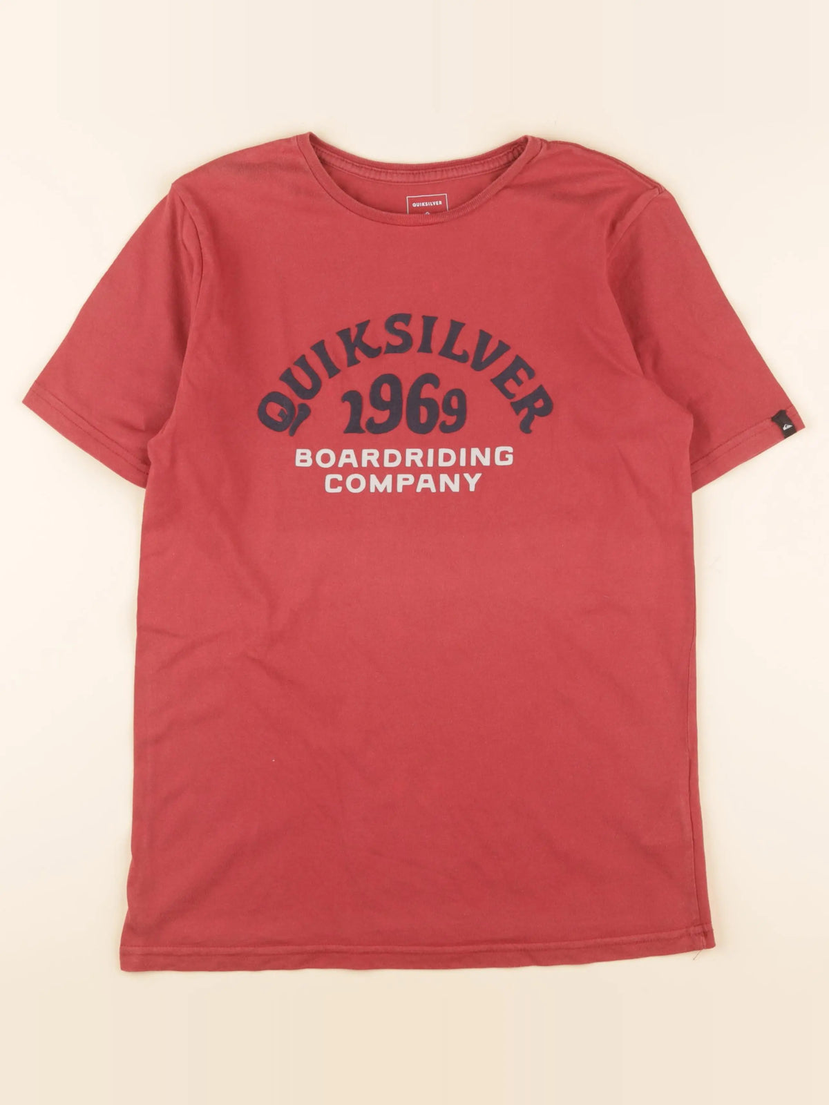Quiksilver - tee-shirt rouge - 14 ans
