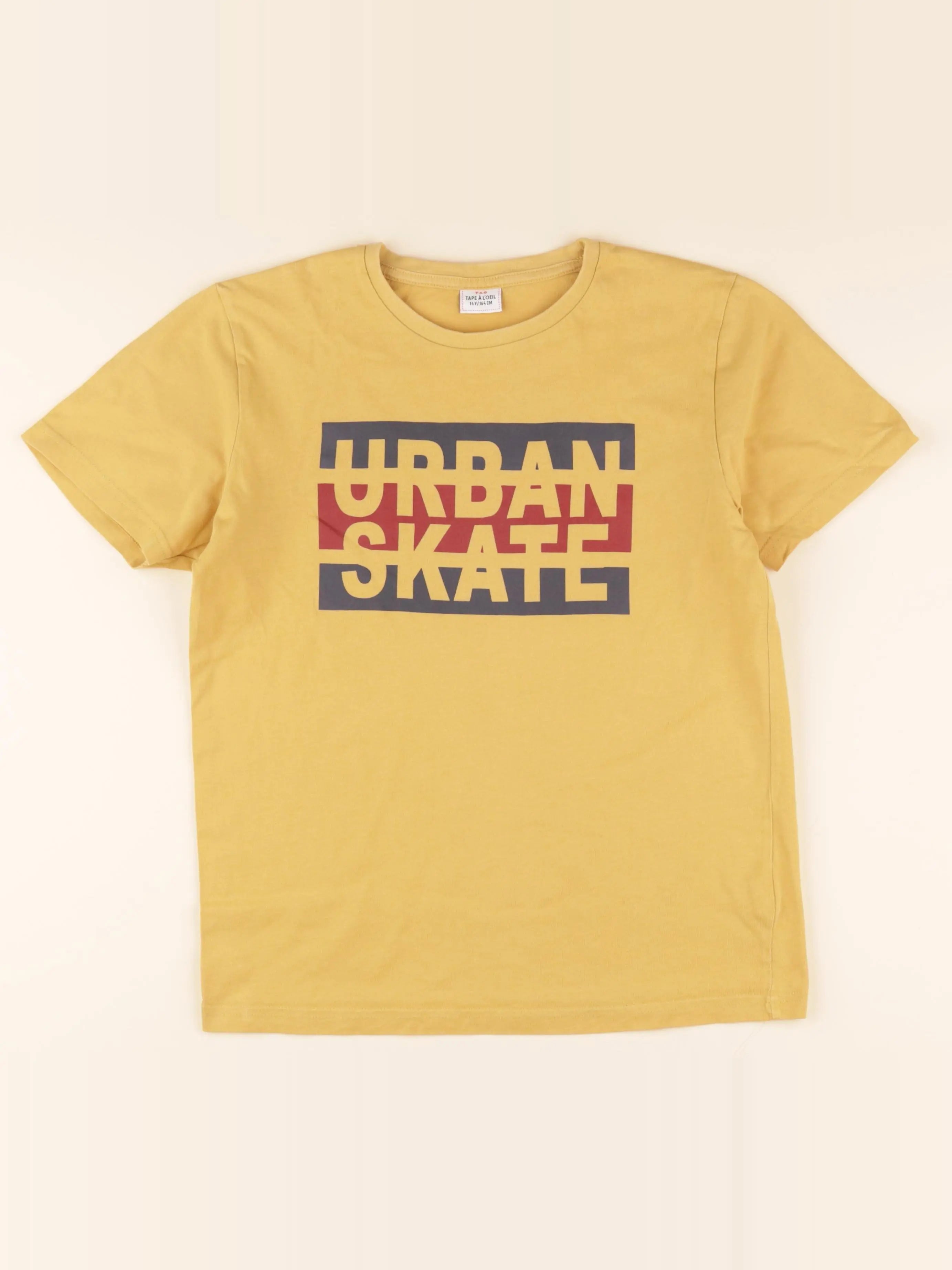 Tape à l'oeil - tee-shirt jaune - 14 ans