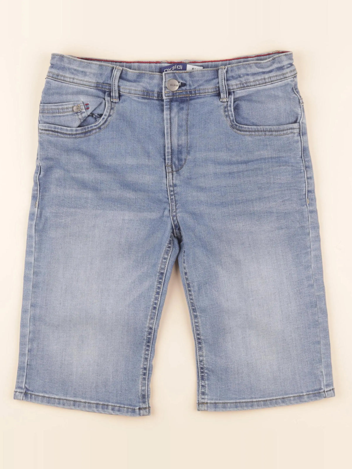 Okaidi - short bleu - 14 ans