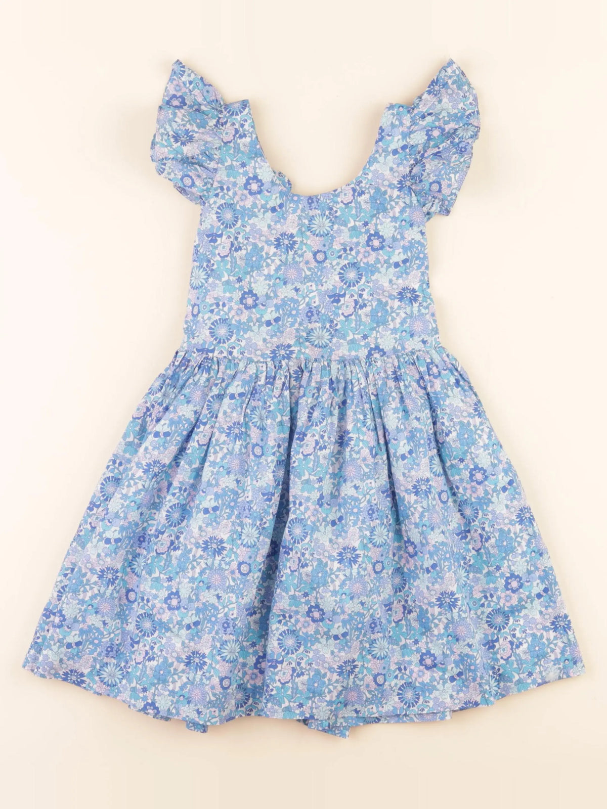 Jacadi - robe liberty bleu - 5 ans