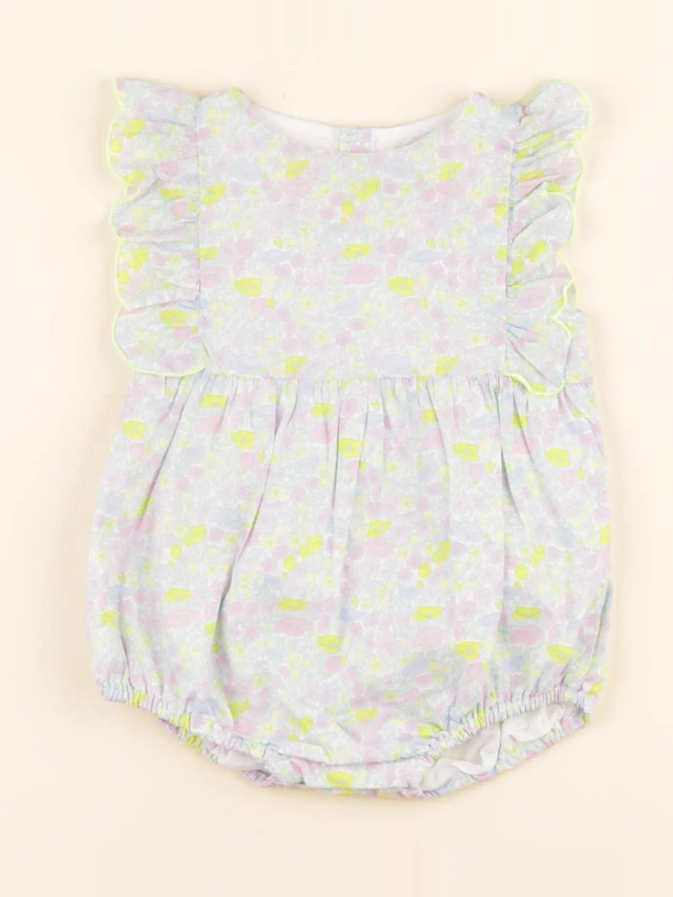 Jacadi - combinaison liberty vert - 12 mois