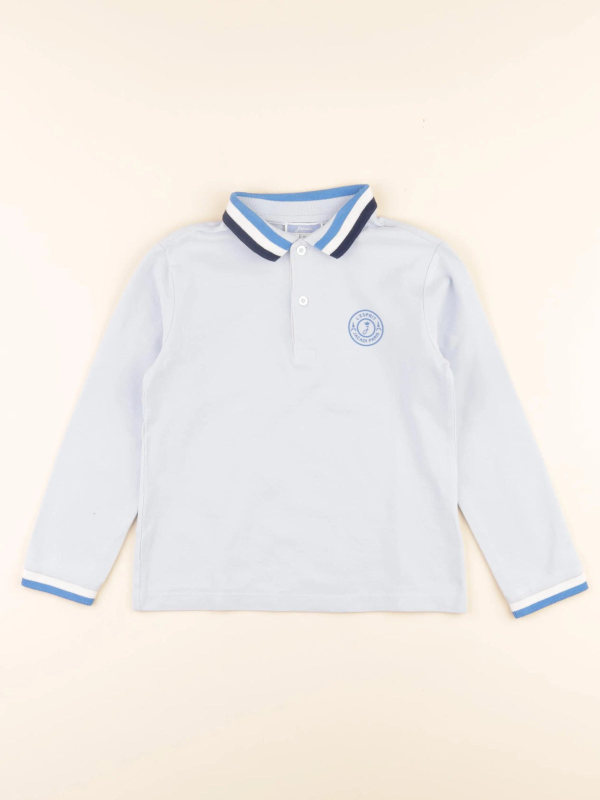 Jacadi - polo bleu - 6 ans