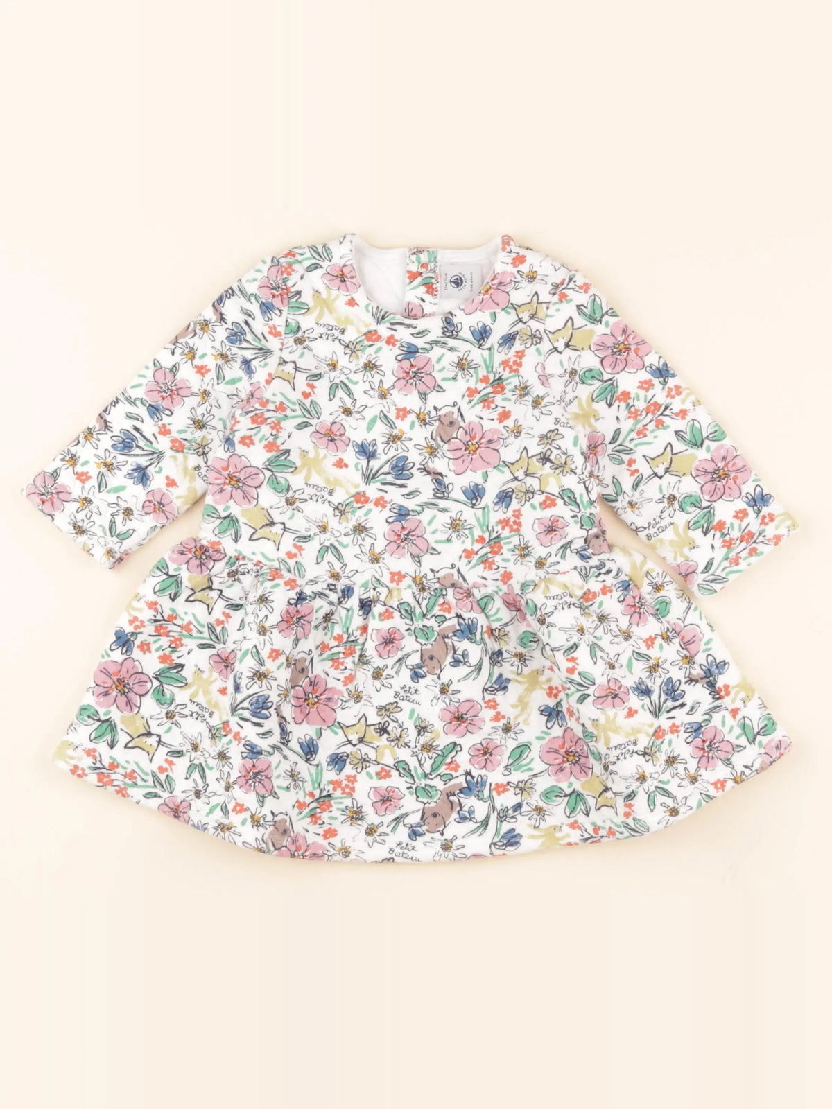 Robe multicolore
