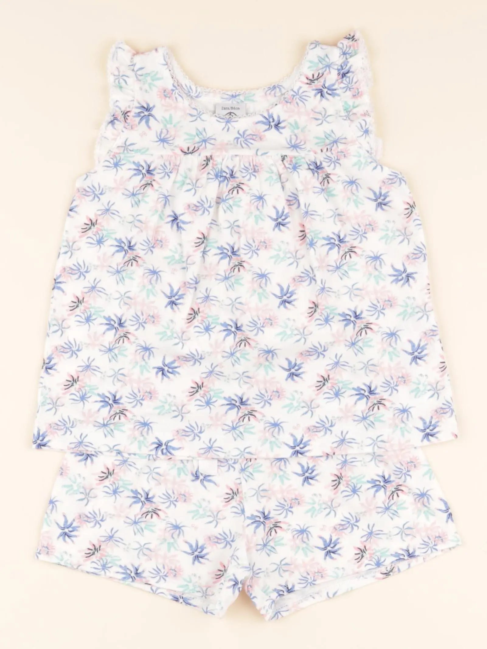 Pyjama coton multicolore