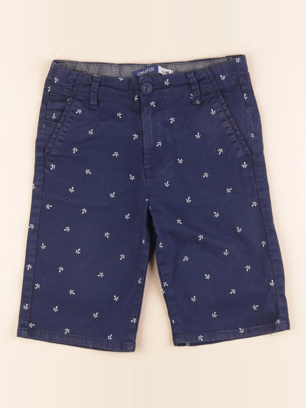 Okaidi - short bleu - 9 ans