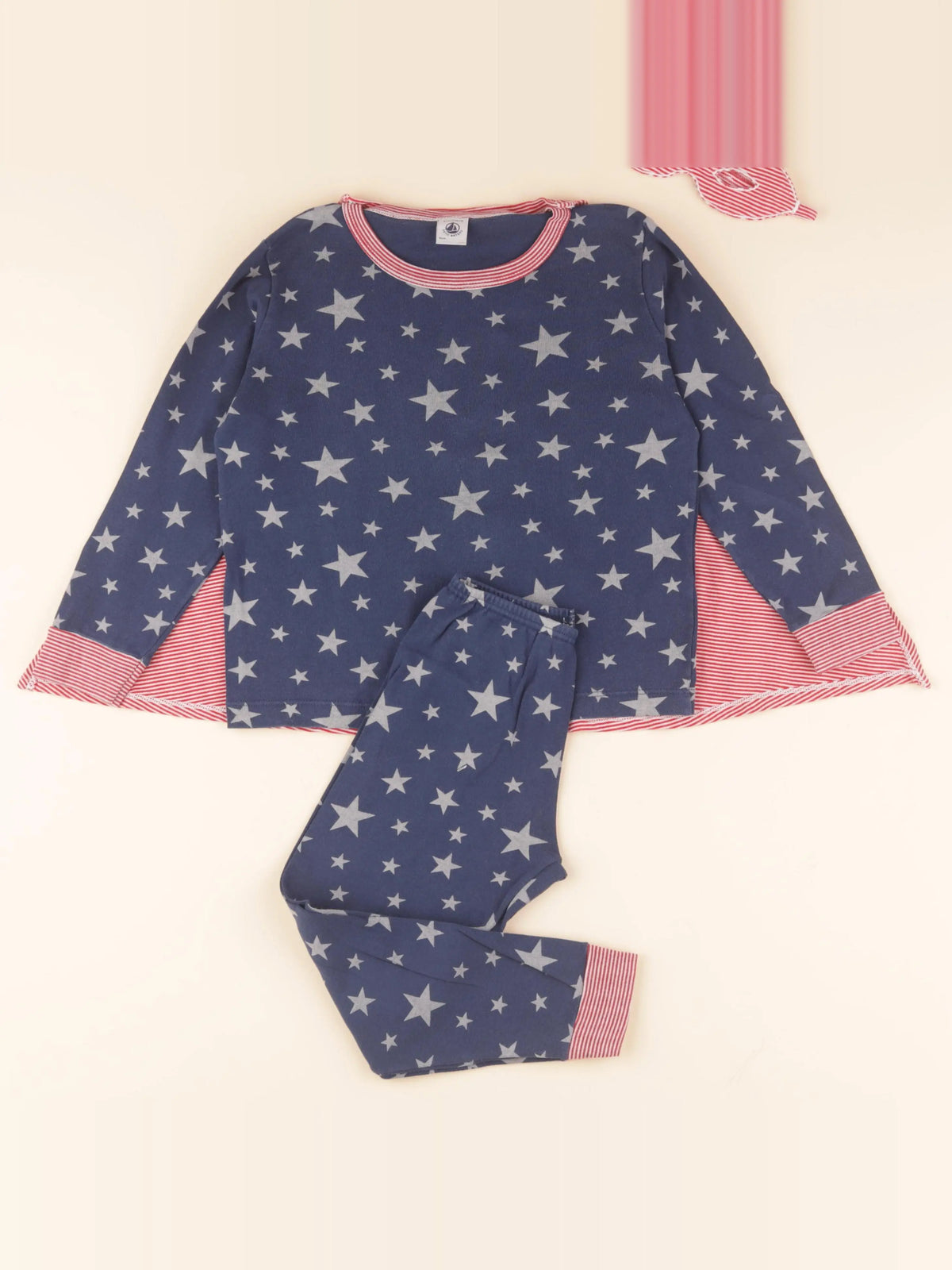 Pyjama coton bleu
