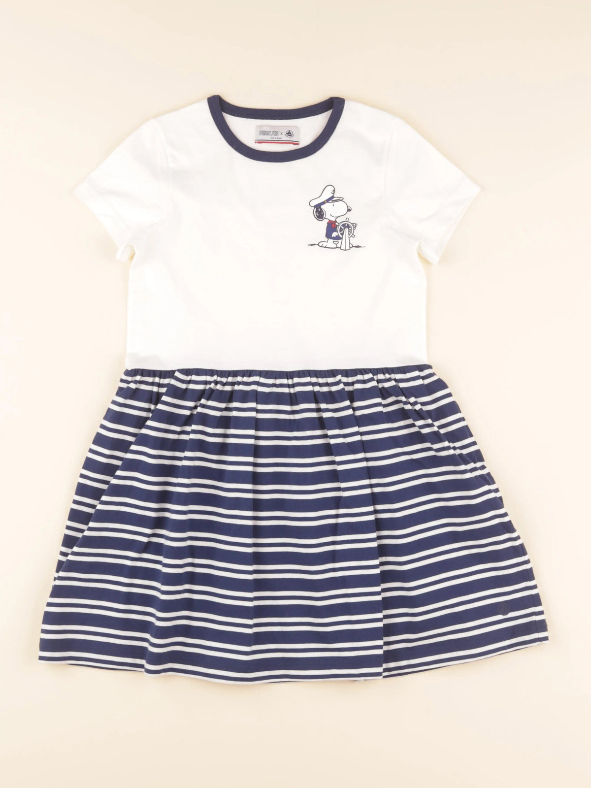 Robe bleu, blanc