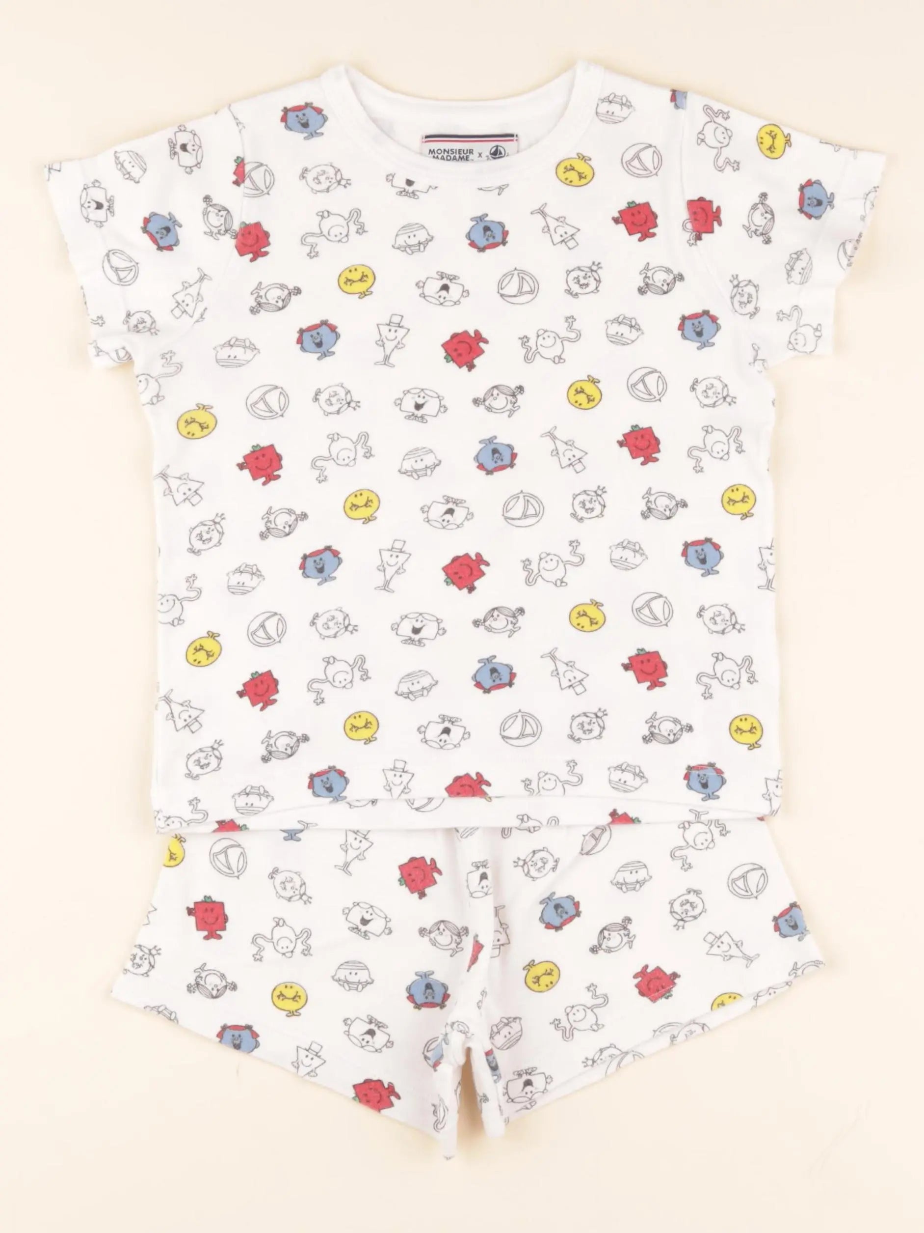 Pyjama coton multicolore