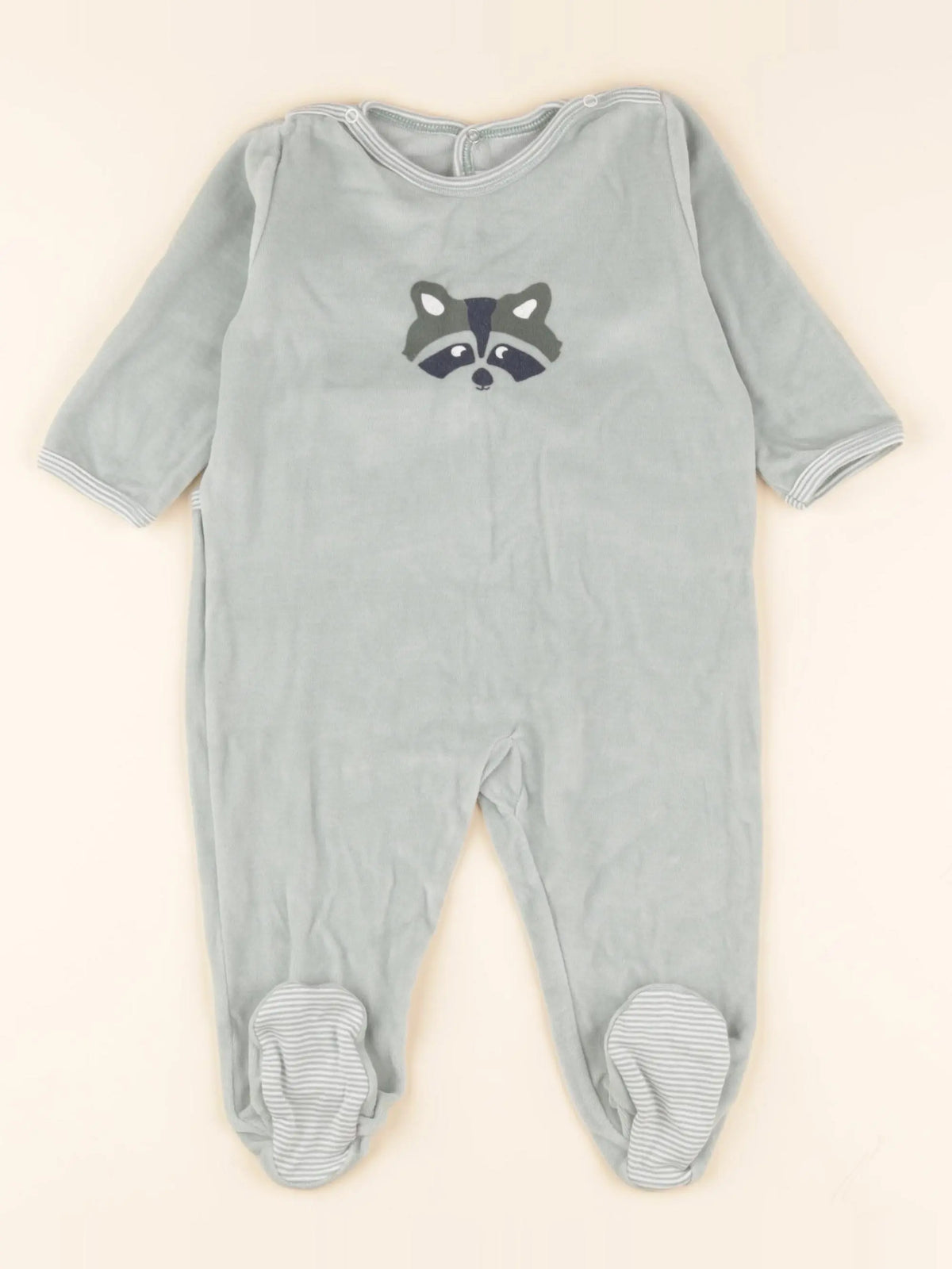 Pyjama velours vert
