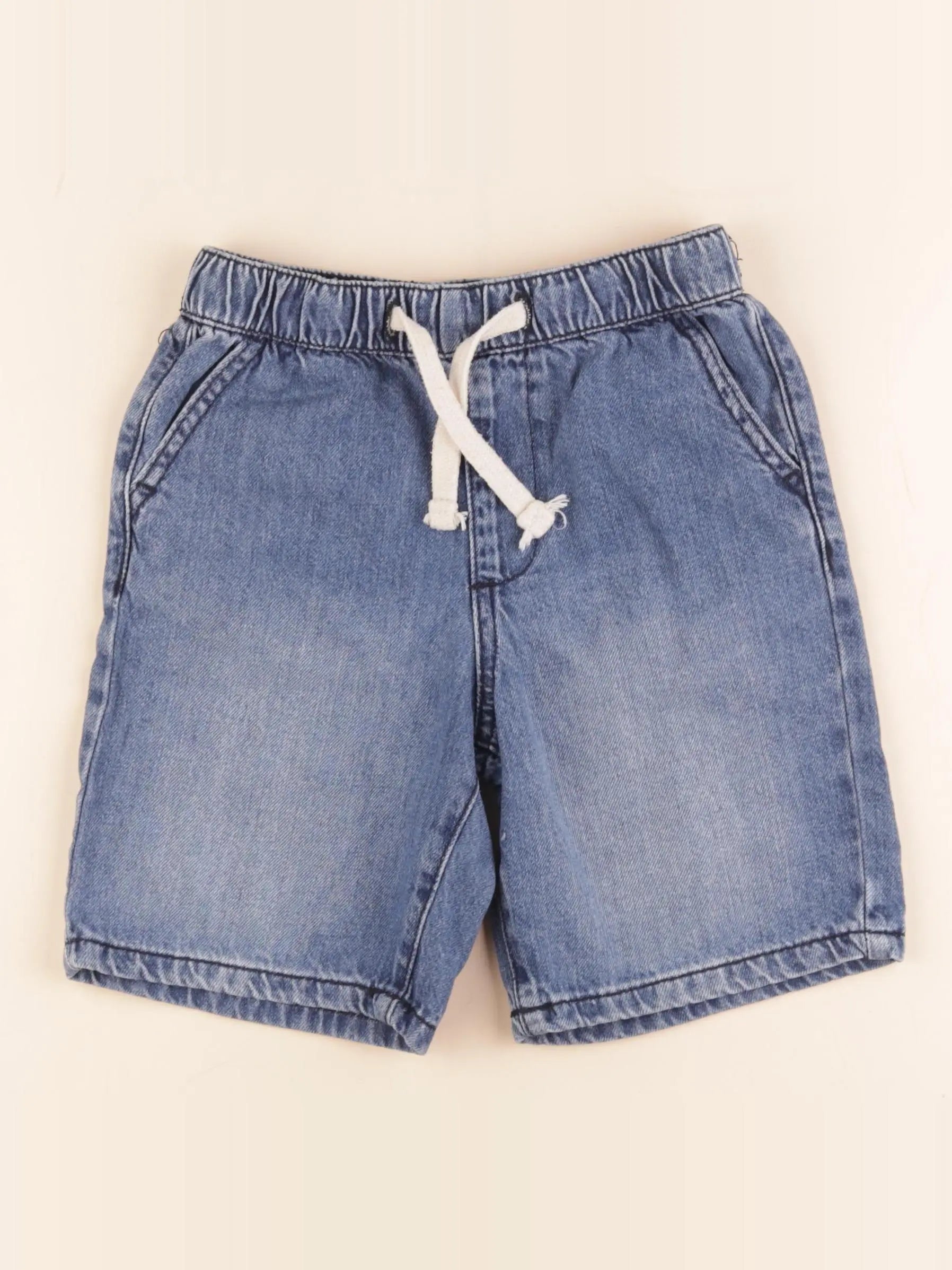 Vertbaudet - short bleu - 7 ans