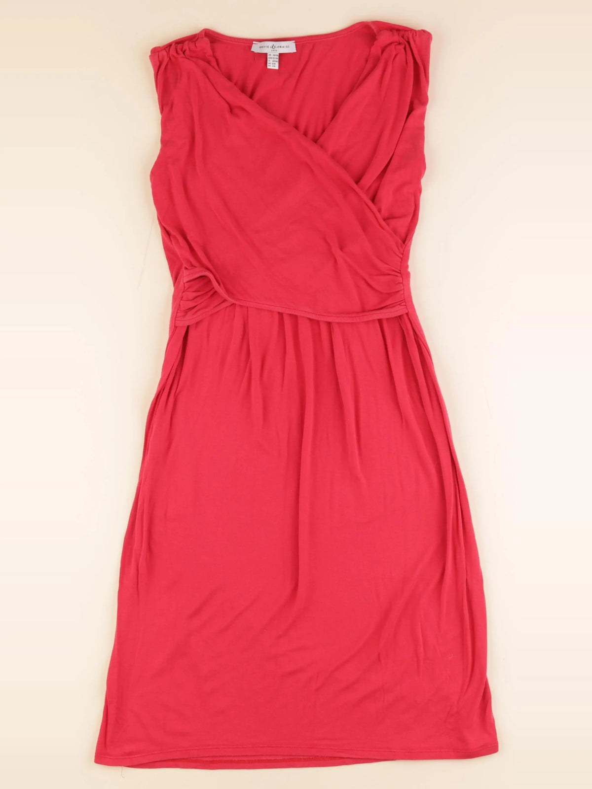 Envie de fraise - robe grossesse, allaitement rouge - 34 à 36