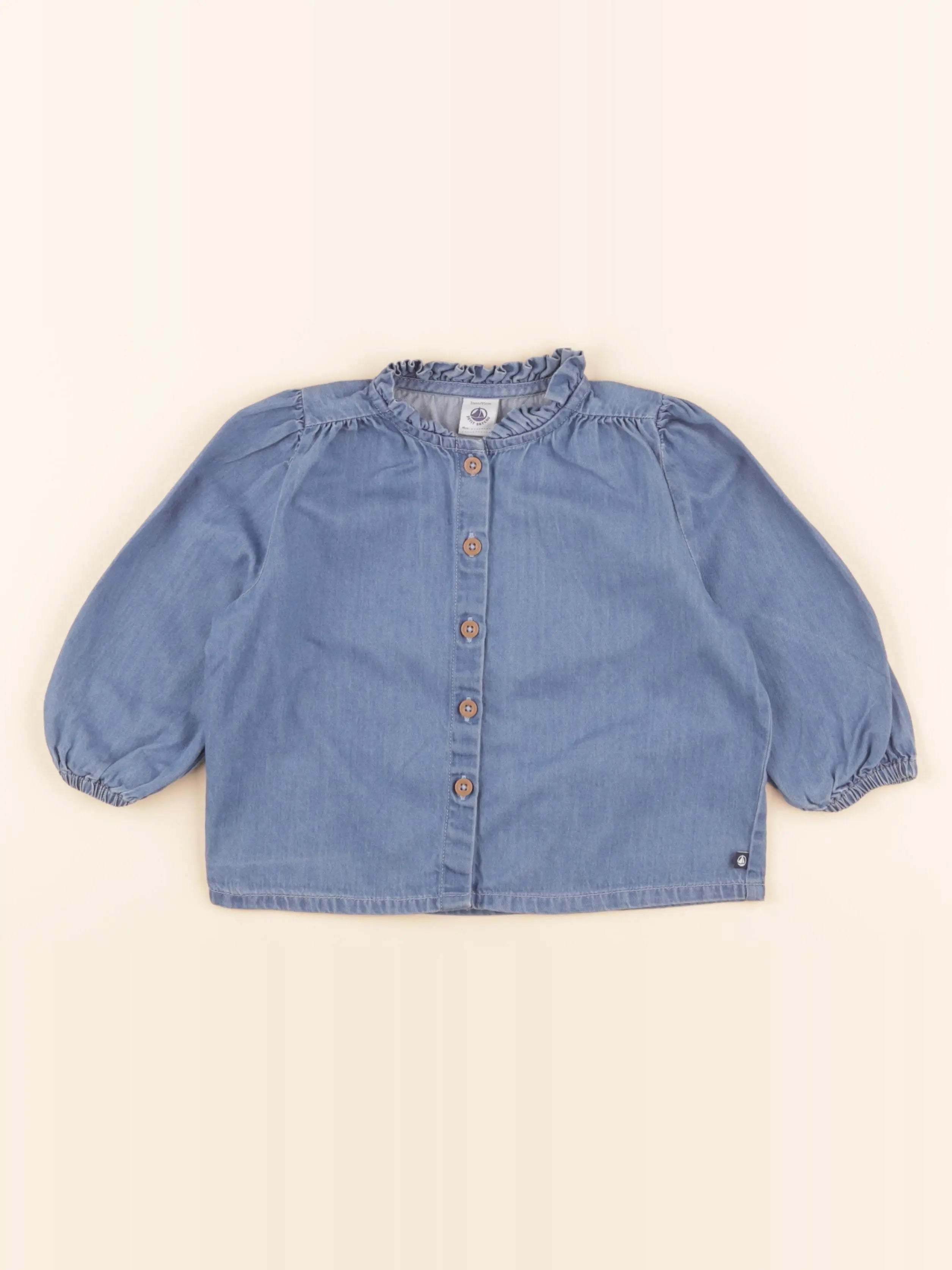 Blouse bleu